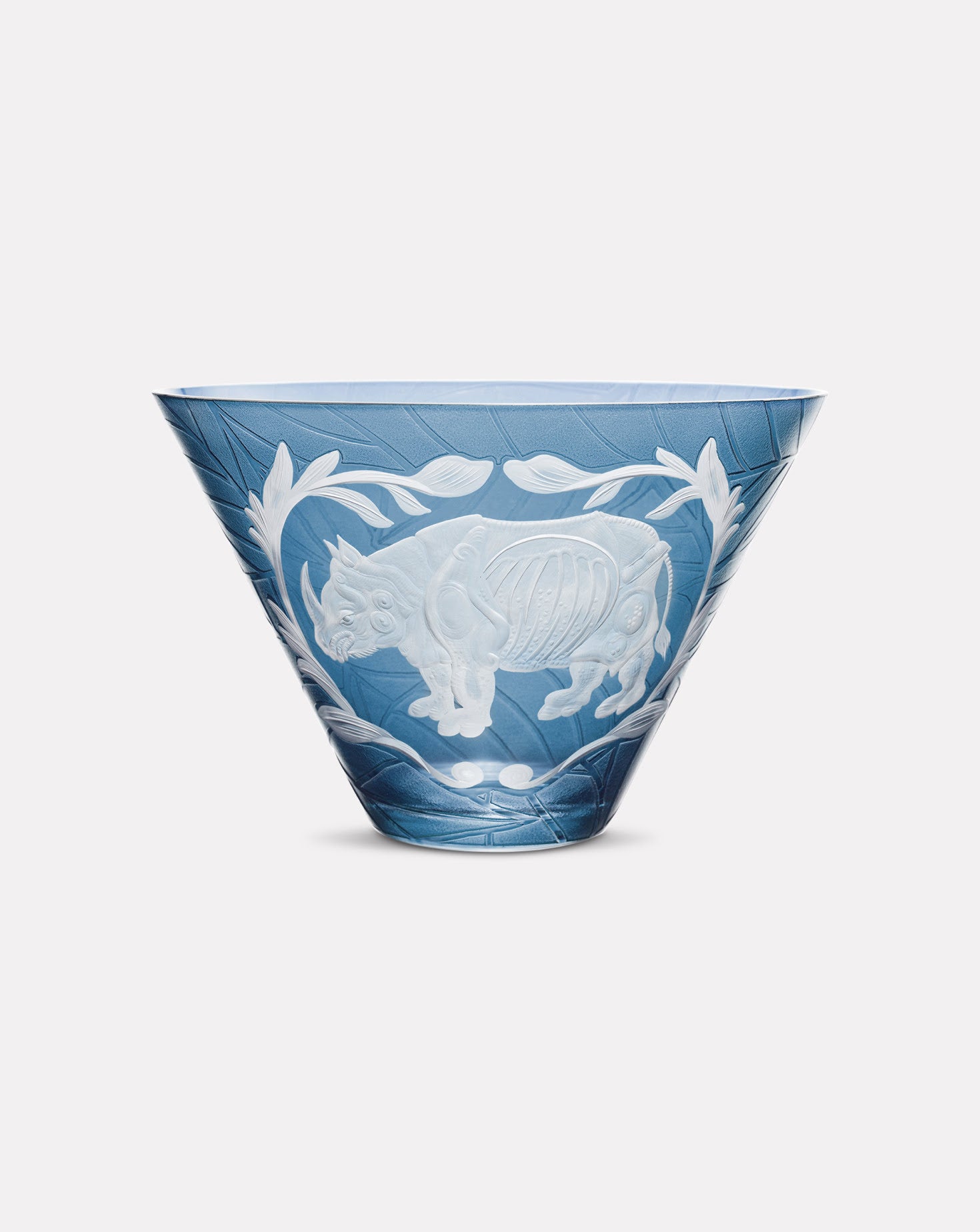 Jungle Baroque I Rhinoceros Slate Bowl Large Artel