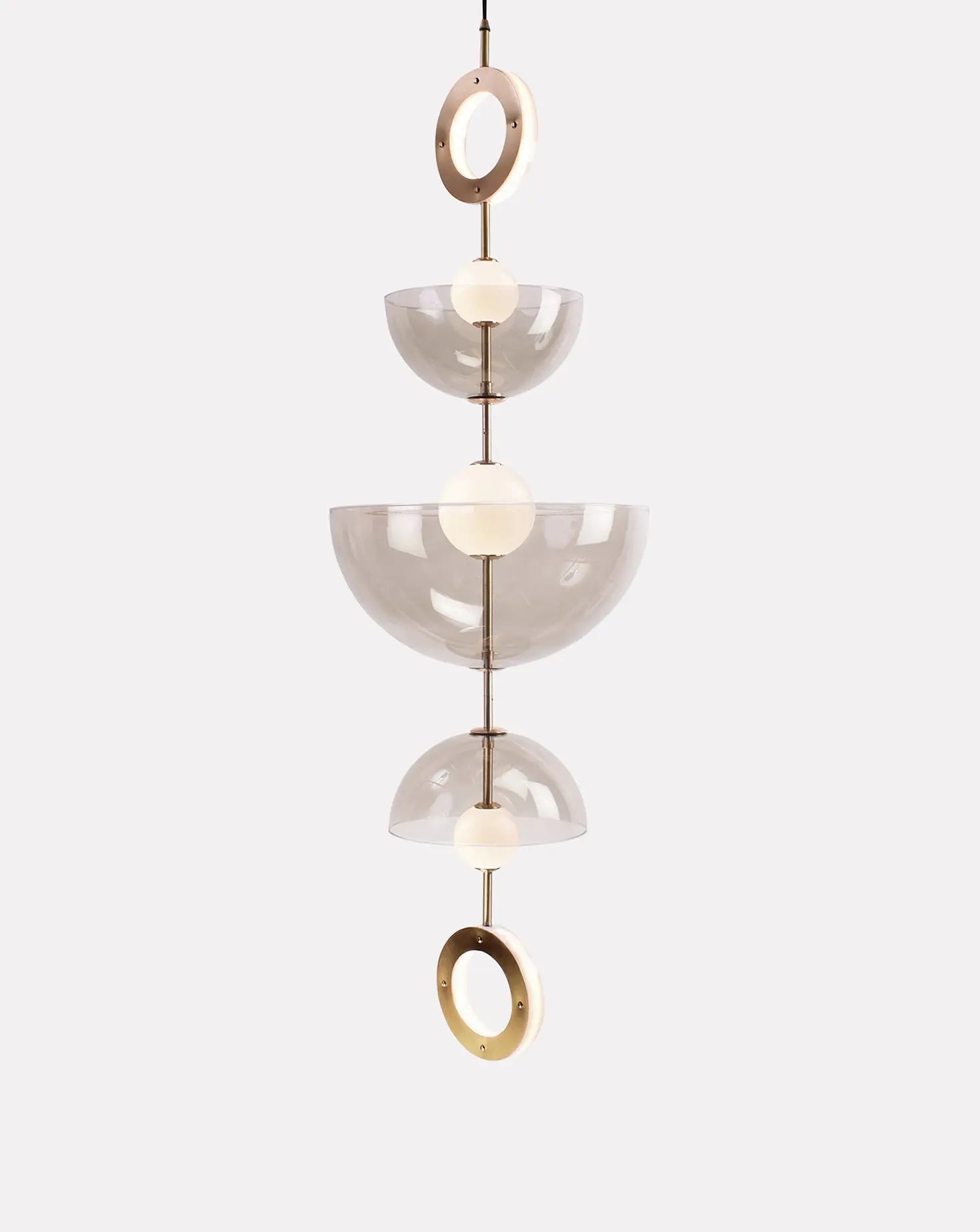 Deco Smoke 5 Chandelier Marc Wood