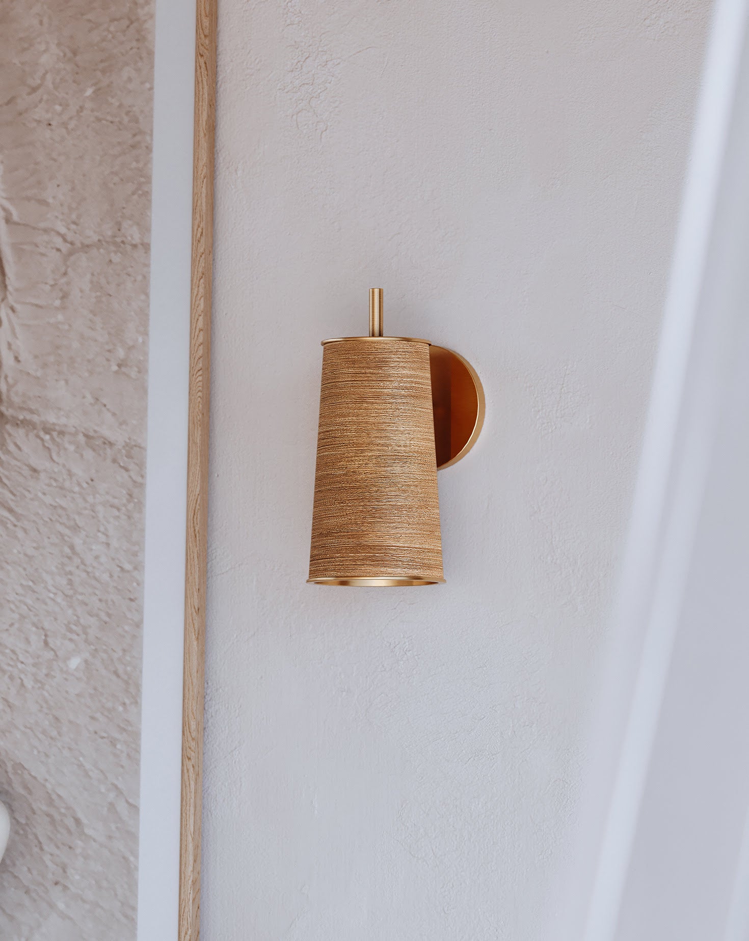 Delran Brass Wall Sconce