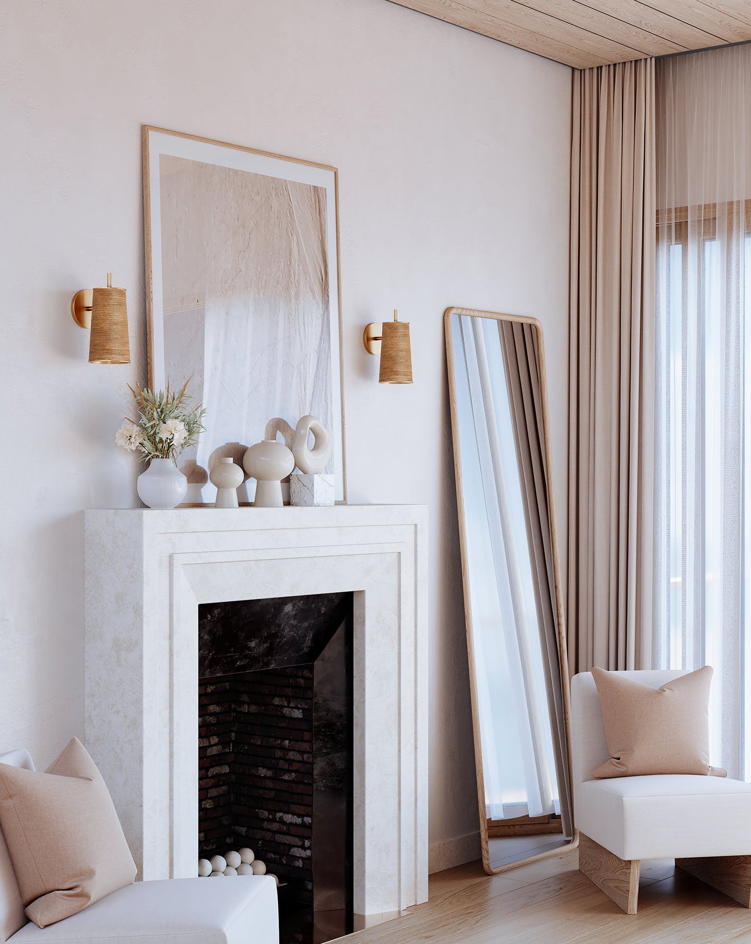 Delran Brass Wall Sconce