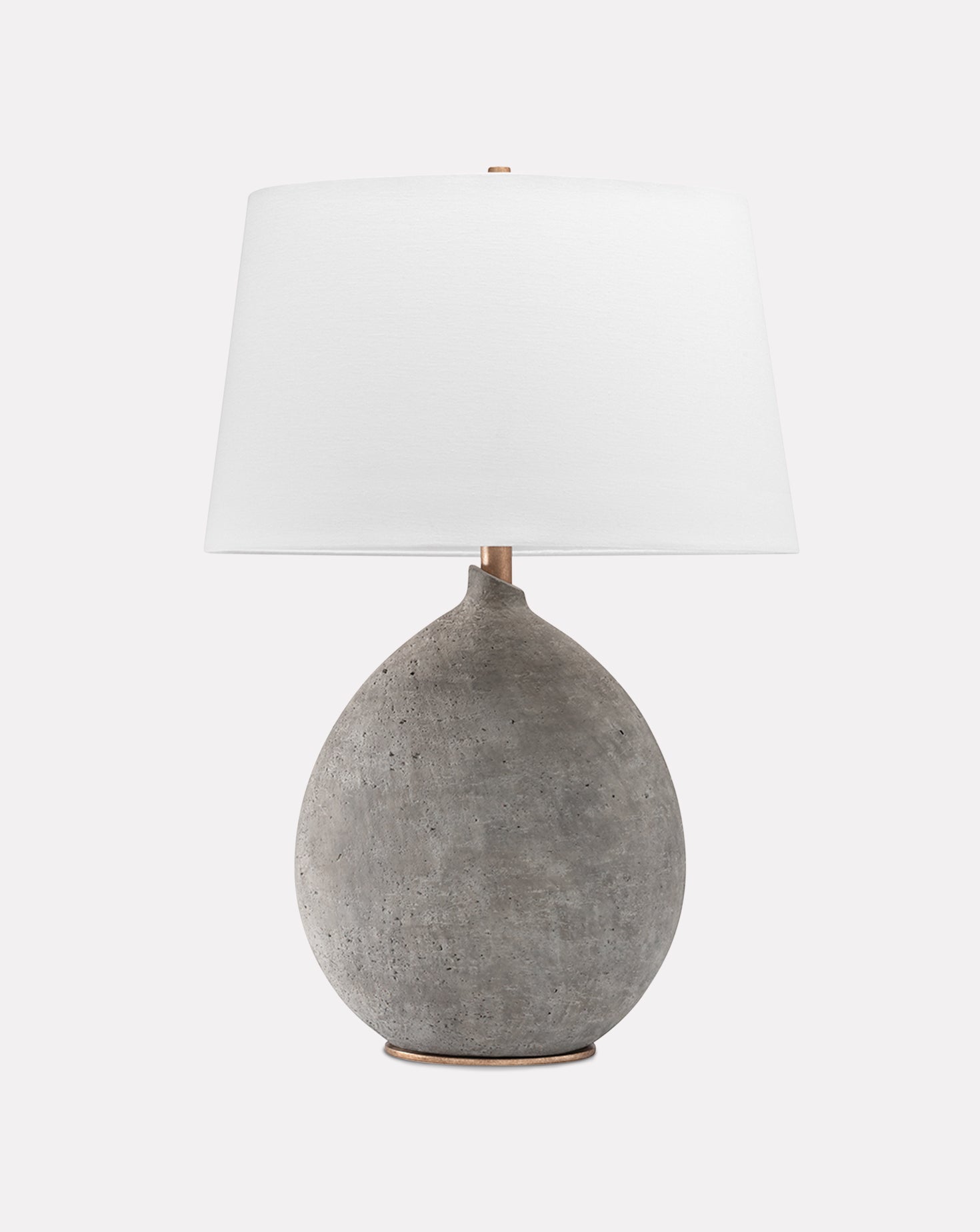 Denali Ceramic and Gold Leaf Table Lamp