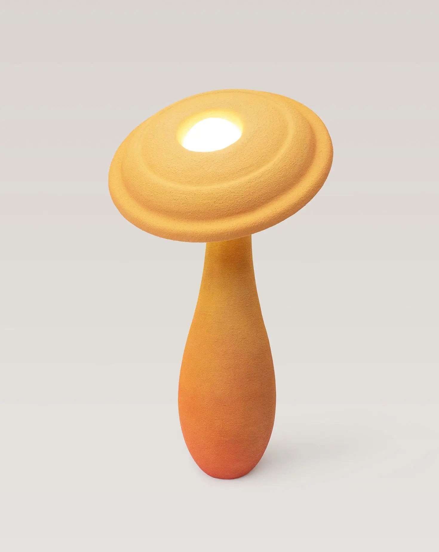 Diva Orange Dimmable Floor Lamp Nicola Cecutti