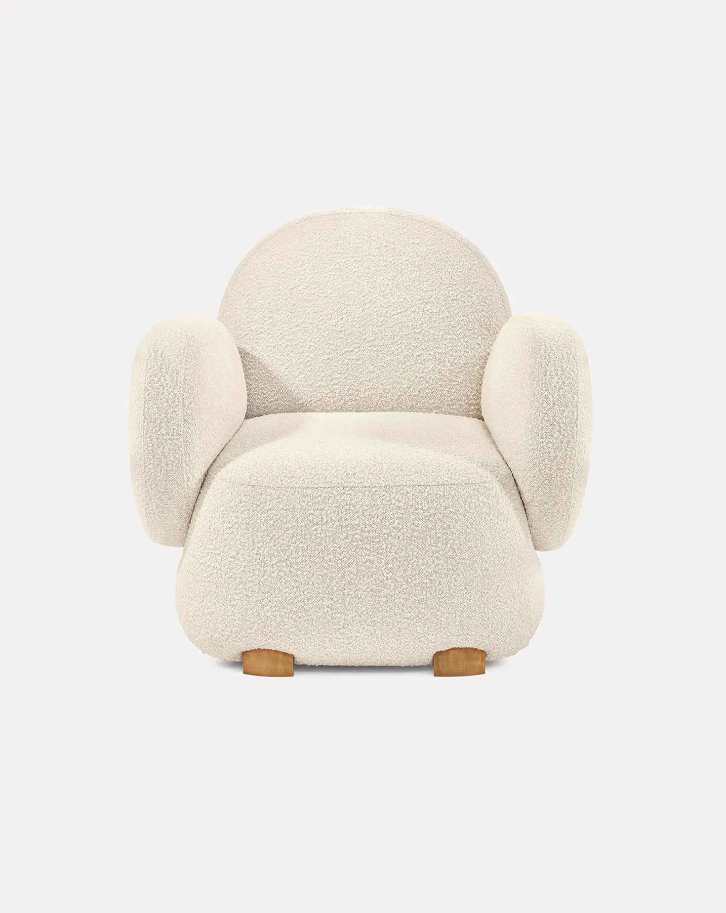 Matteo Cibic Dolce Ivory Armchair Scarlet Splendour