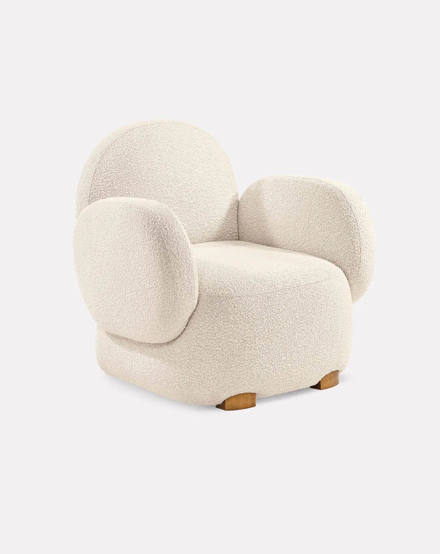 Matteo Cibic Dolce Ivory Armchair Scarlet Splendour