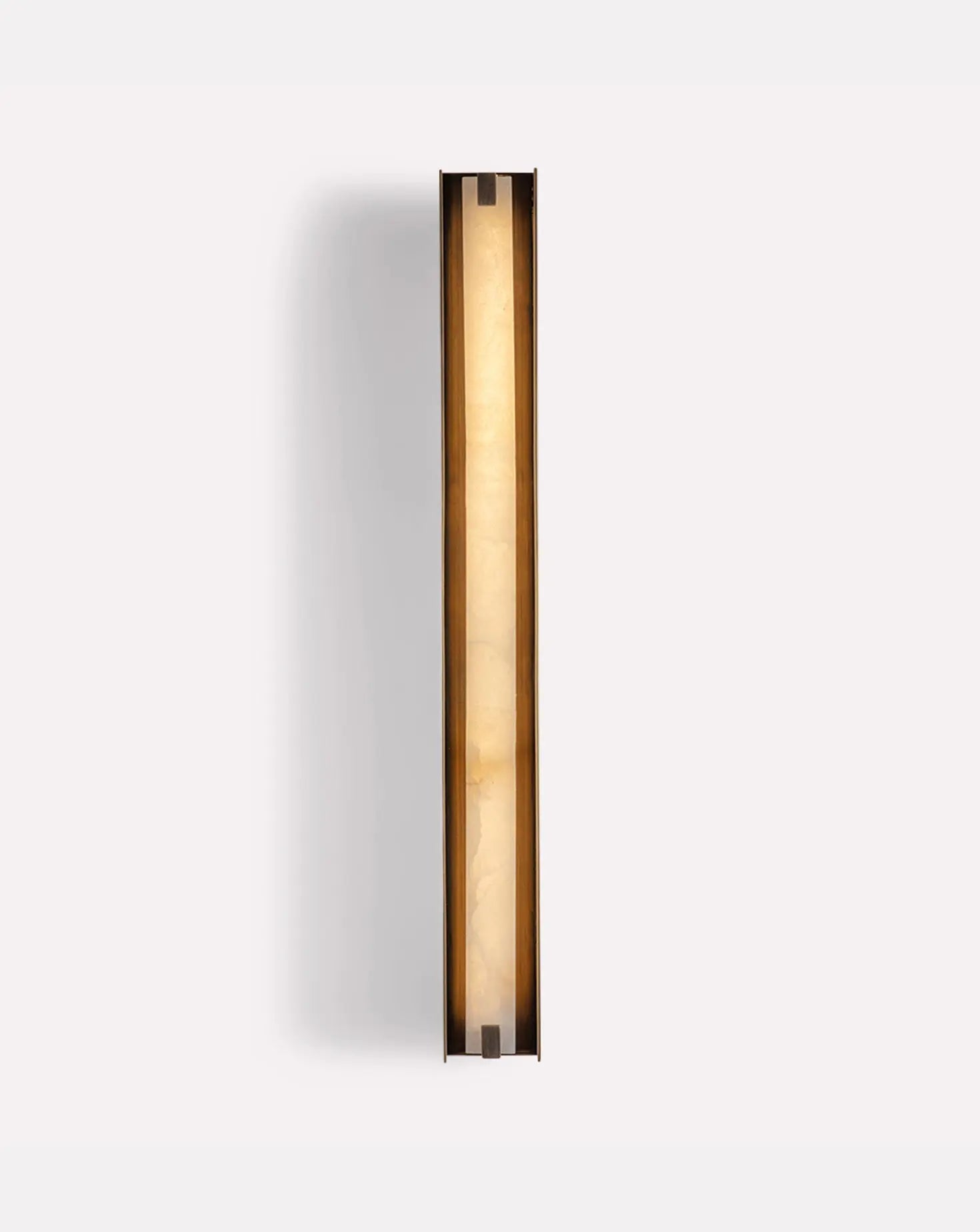 Double Line Wall Light Square In Circle