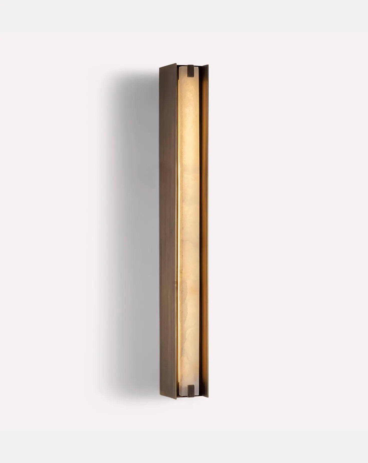 Double Line Wall Light Square In Circle