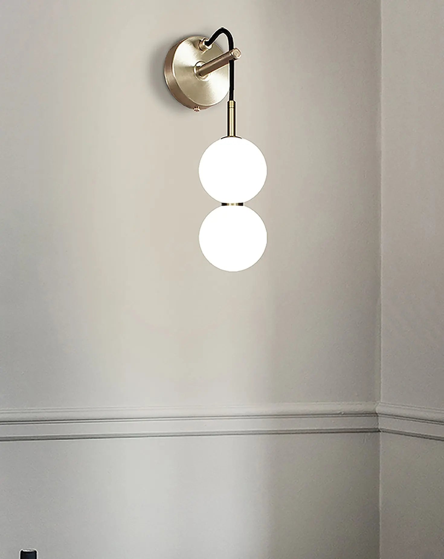 Echo 2 Ball Wall Light Marc Wood