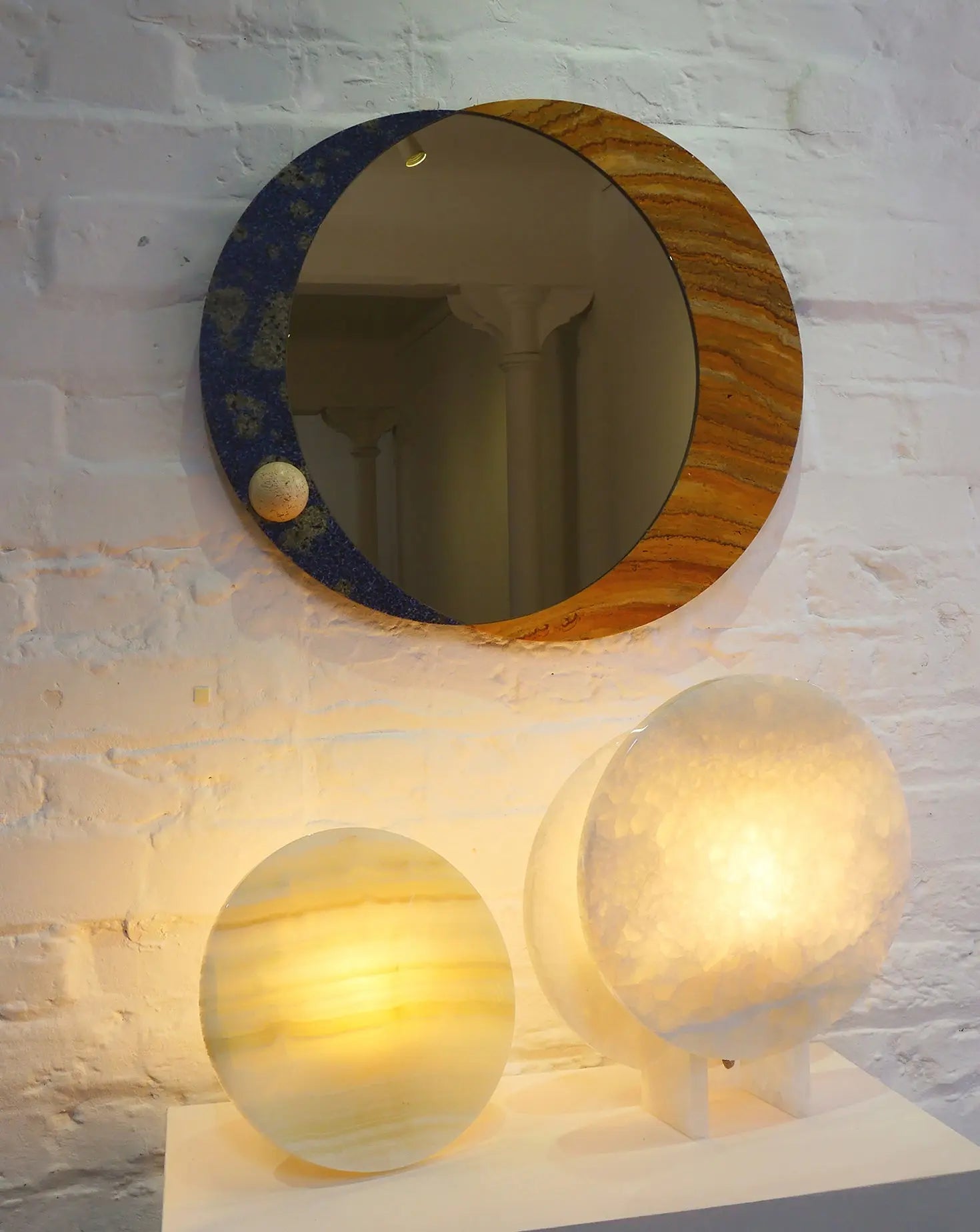 Eclipse Marble Mirror Studio Lux