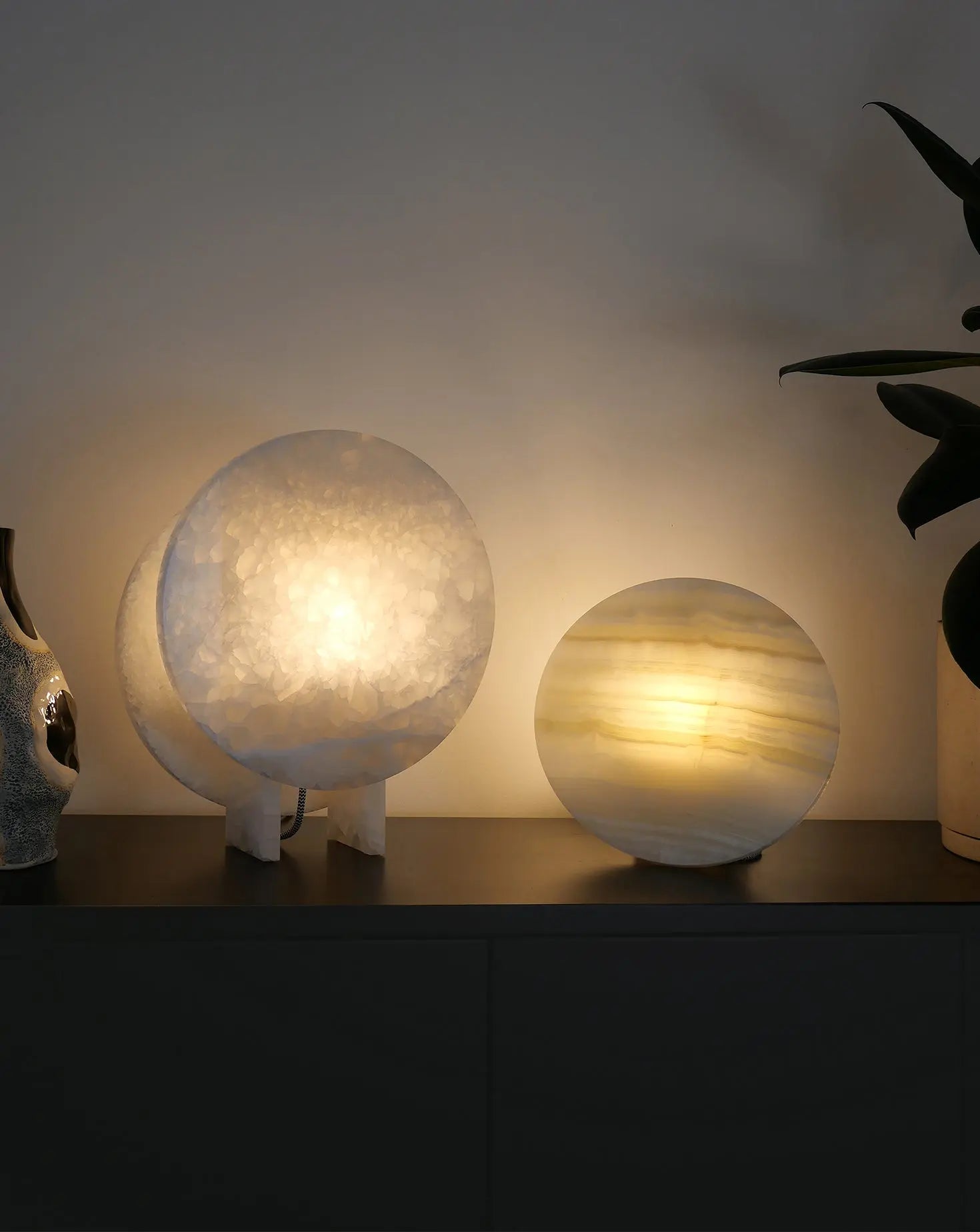 Eclipse Marble Table Lamp Studio Lux