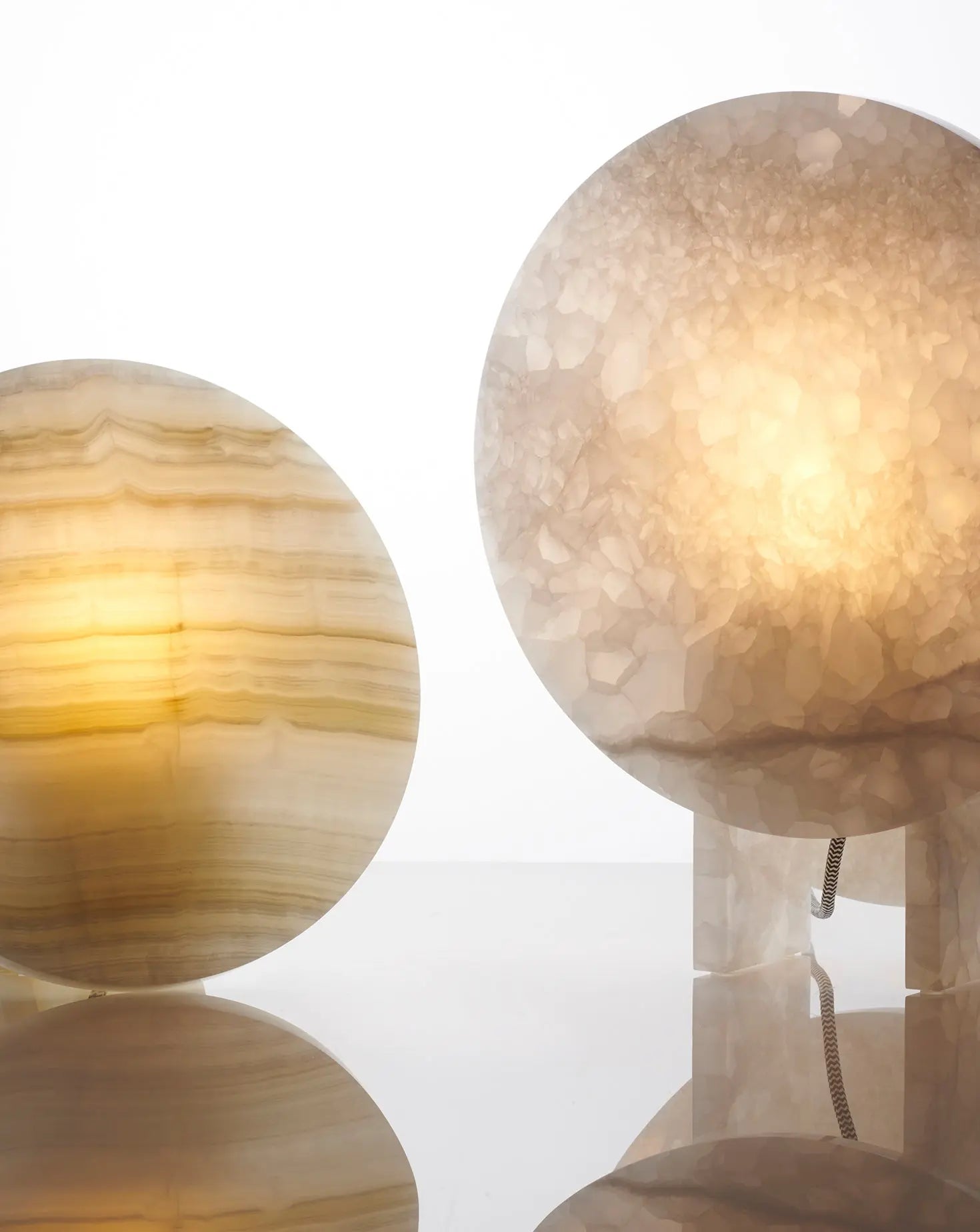 Eclipse Marble Table Lamp Studio Lux