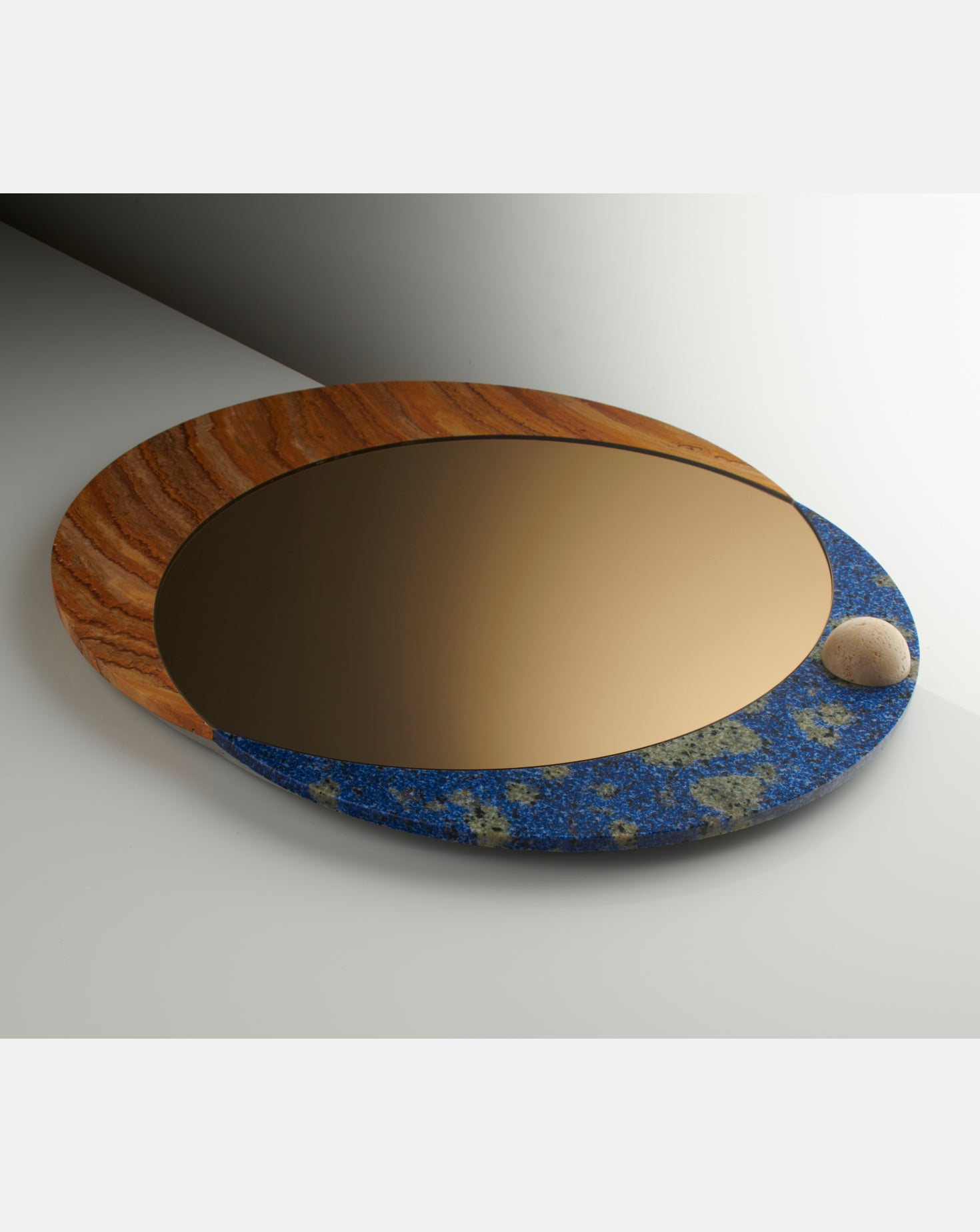 Eclipse Marble Mirror