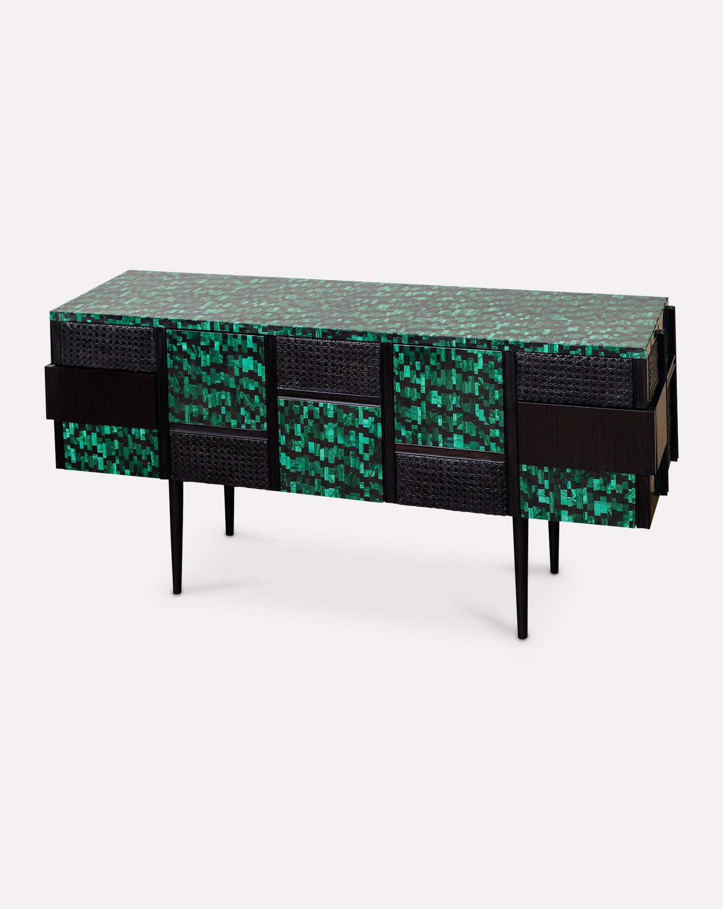 Emerald Envy Console Cabinet Ziba Homes