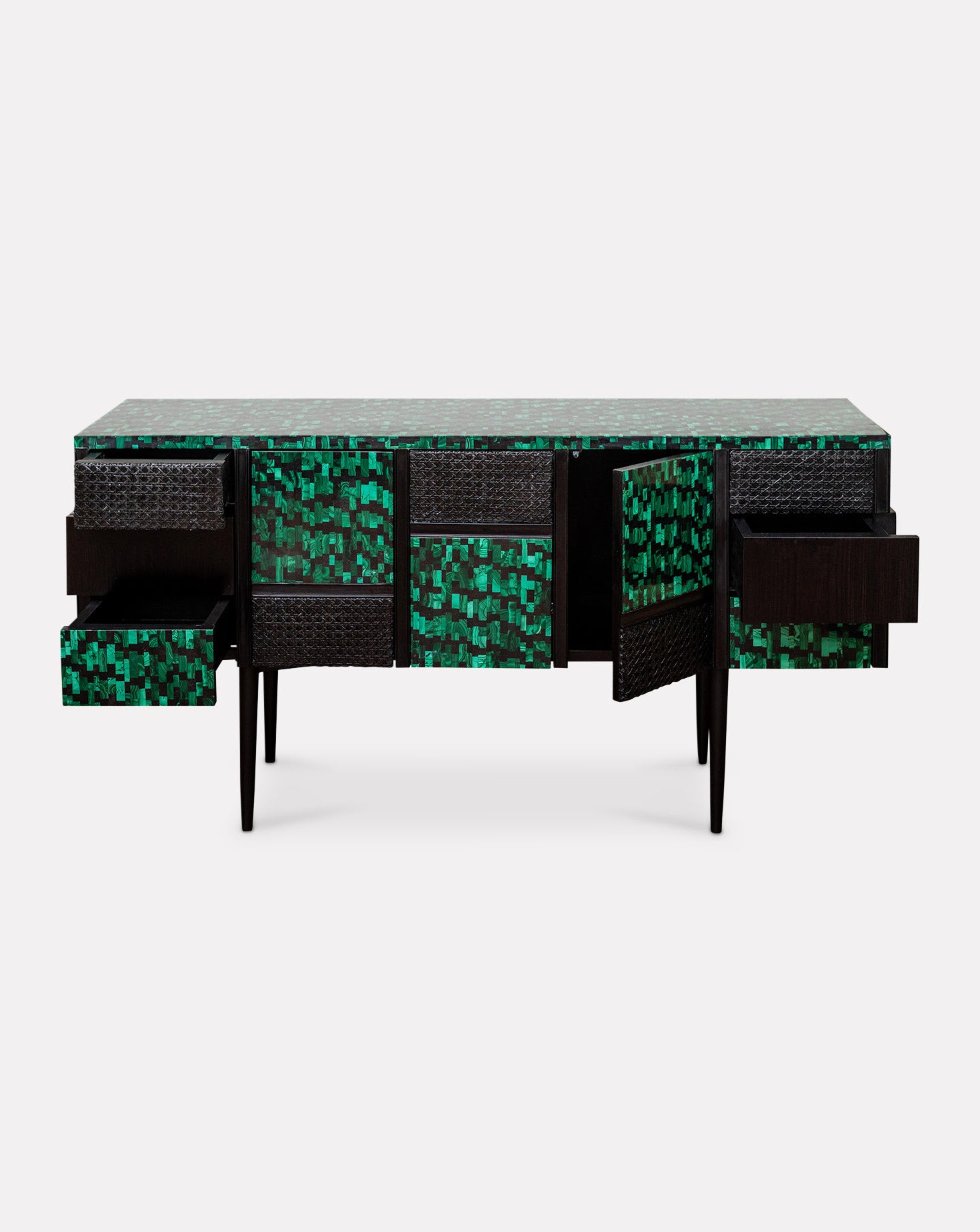 Emerald Envy Console Cabinet Ziba Homes