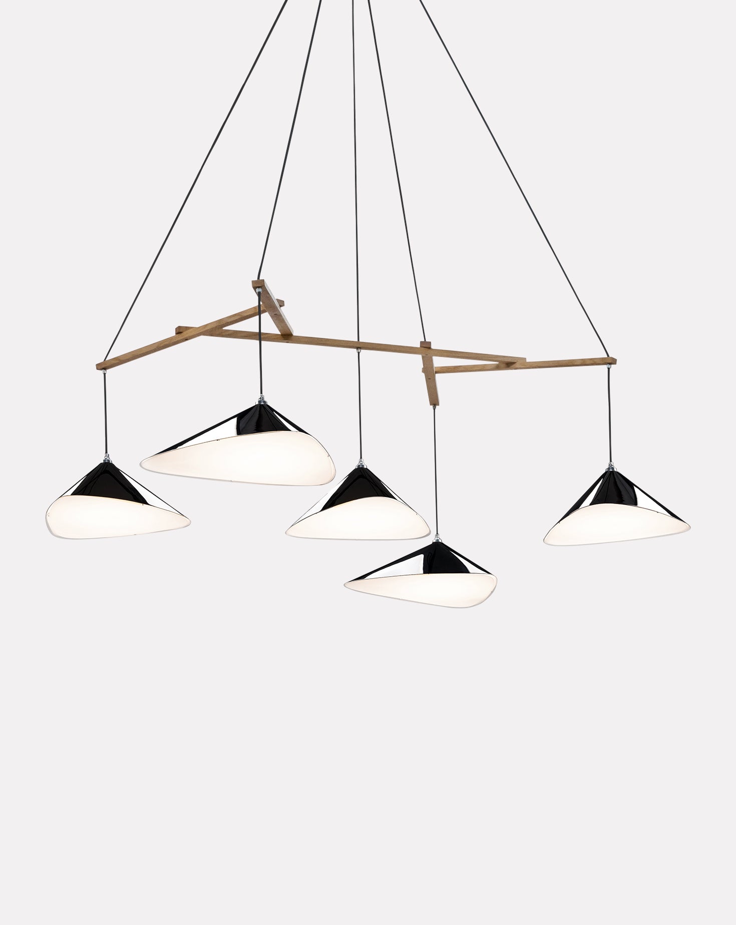 Emily Group of Five Chandelier