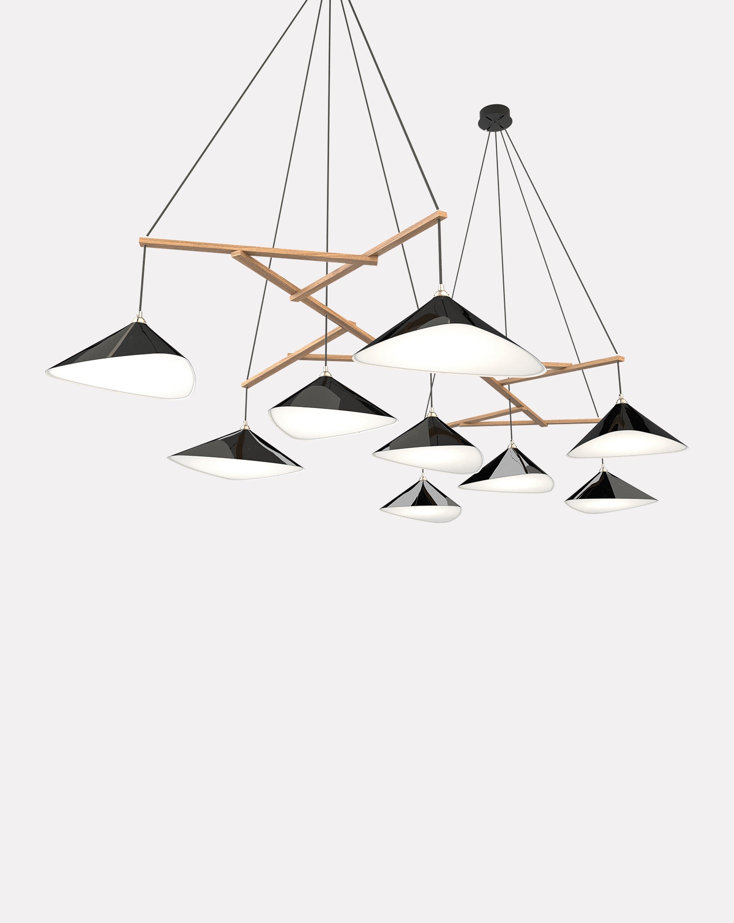 Emily Group of Nine Chandelier