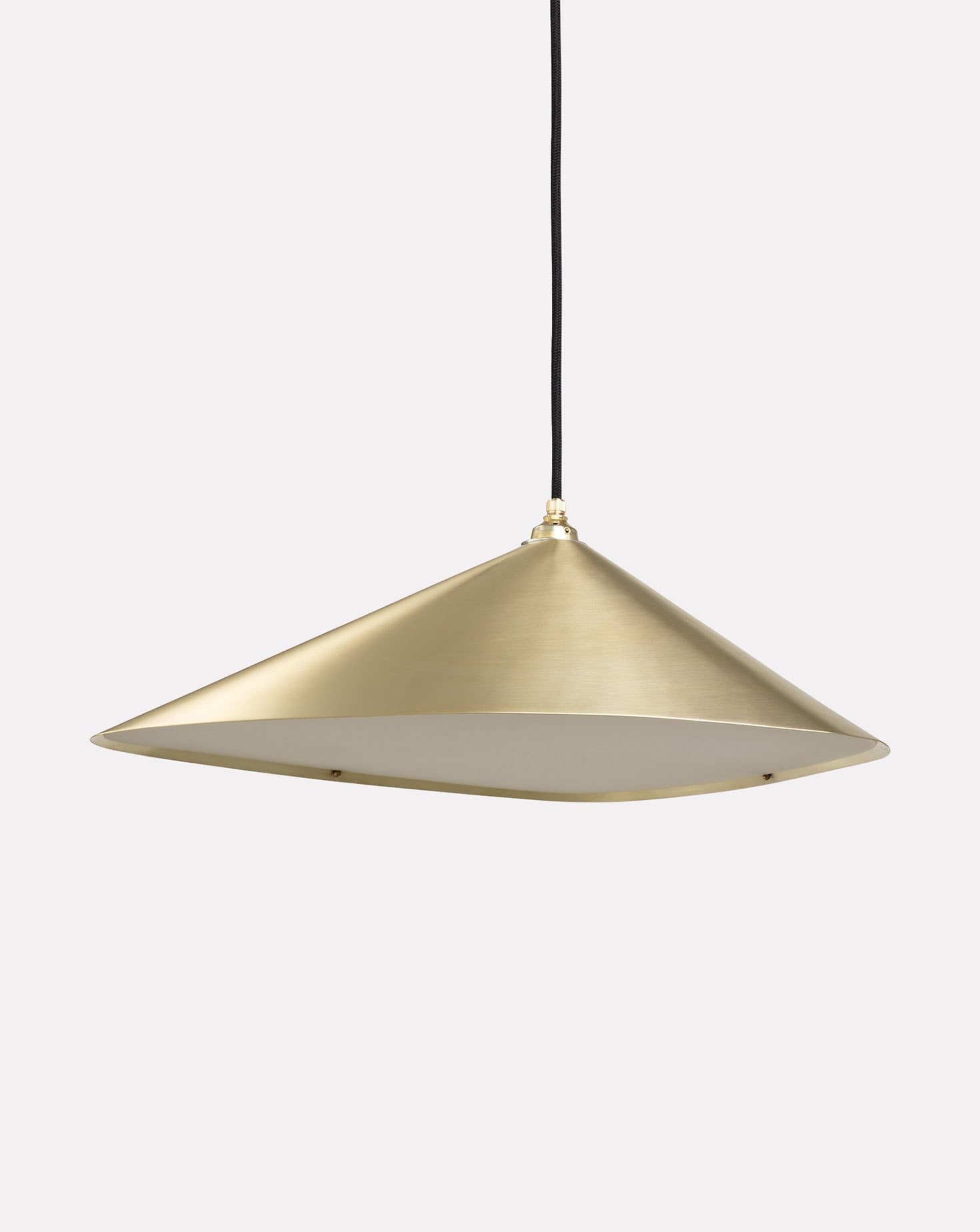 Emily I Brass Pendant