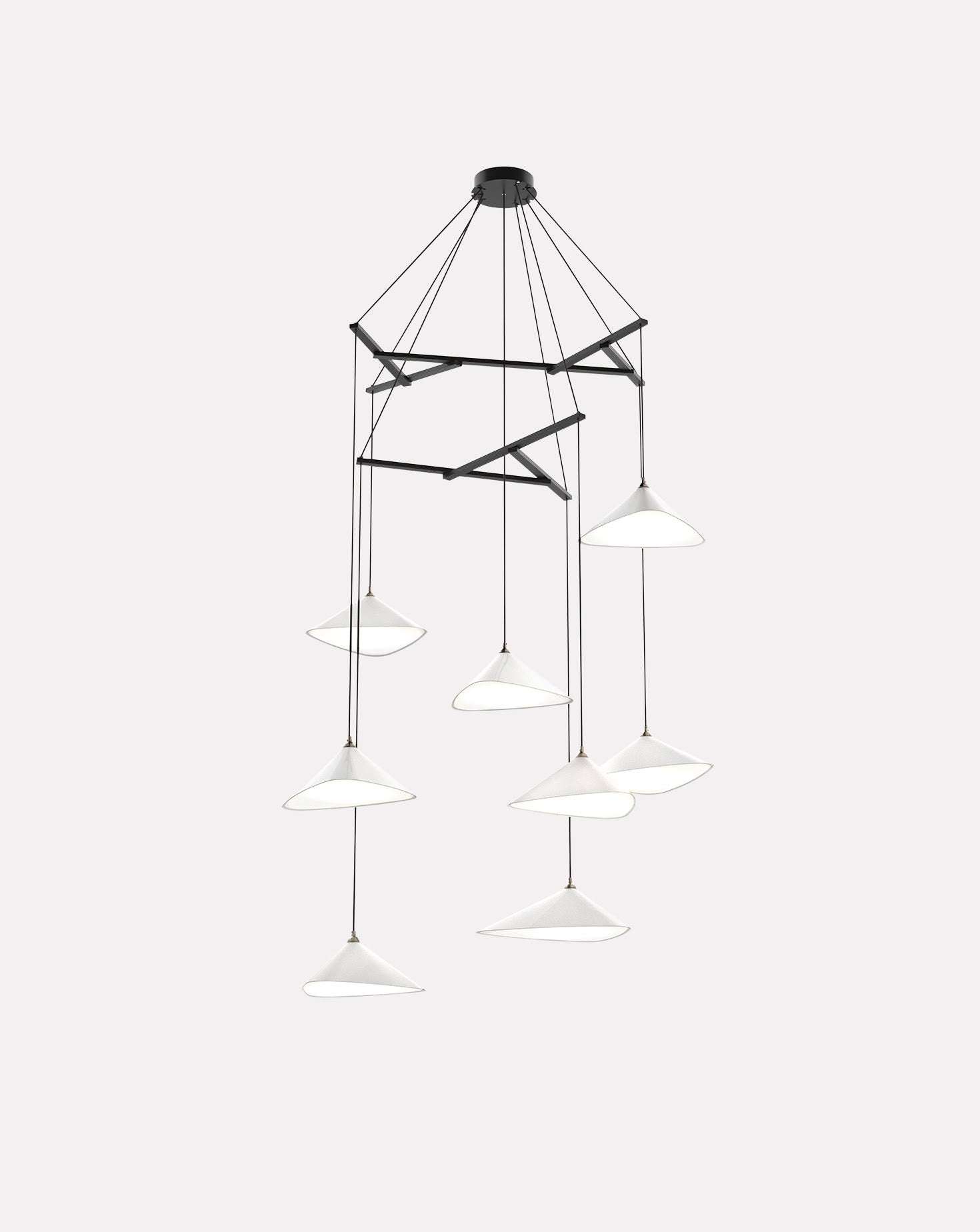 Emily V8 Chandelier