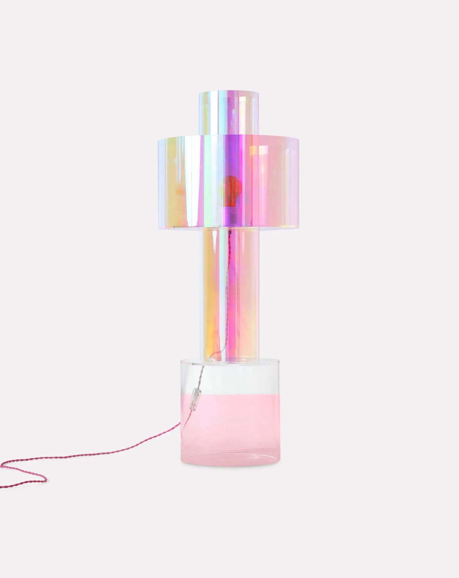 Floating Pink Table Lamp Brajak Vitberg