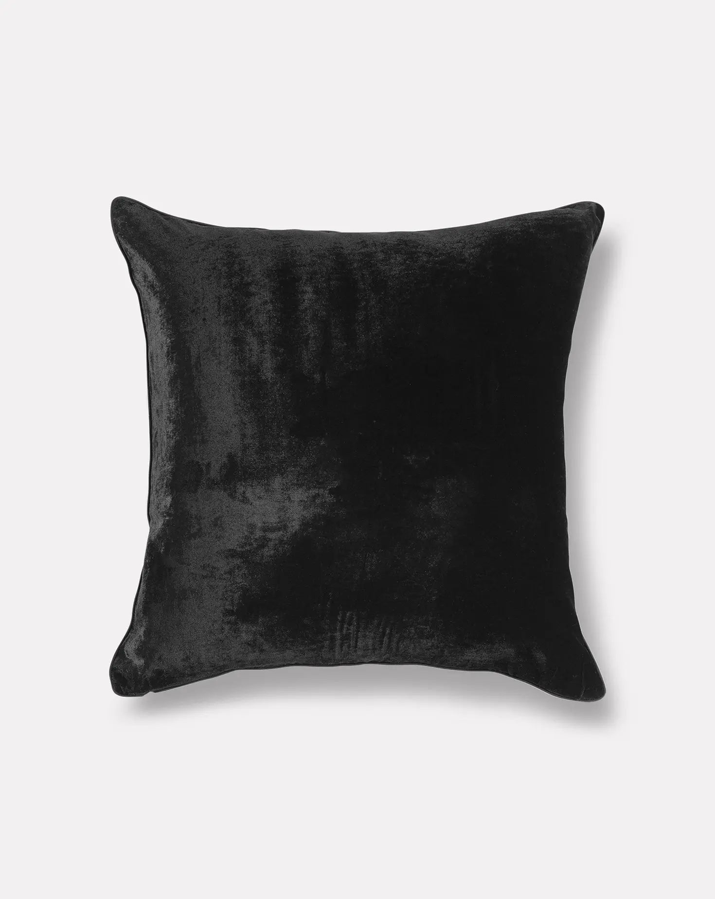 Set of 2 Floral Black Cotton Cushion Janavi India