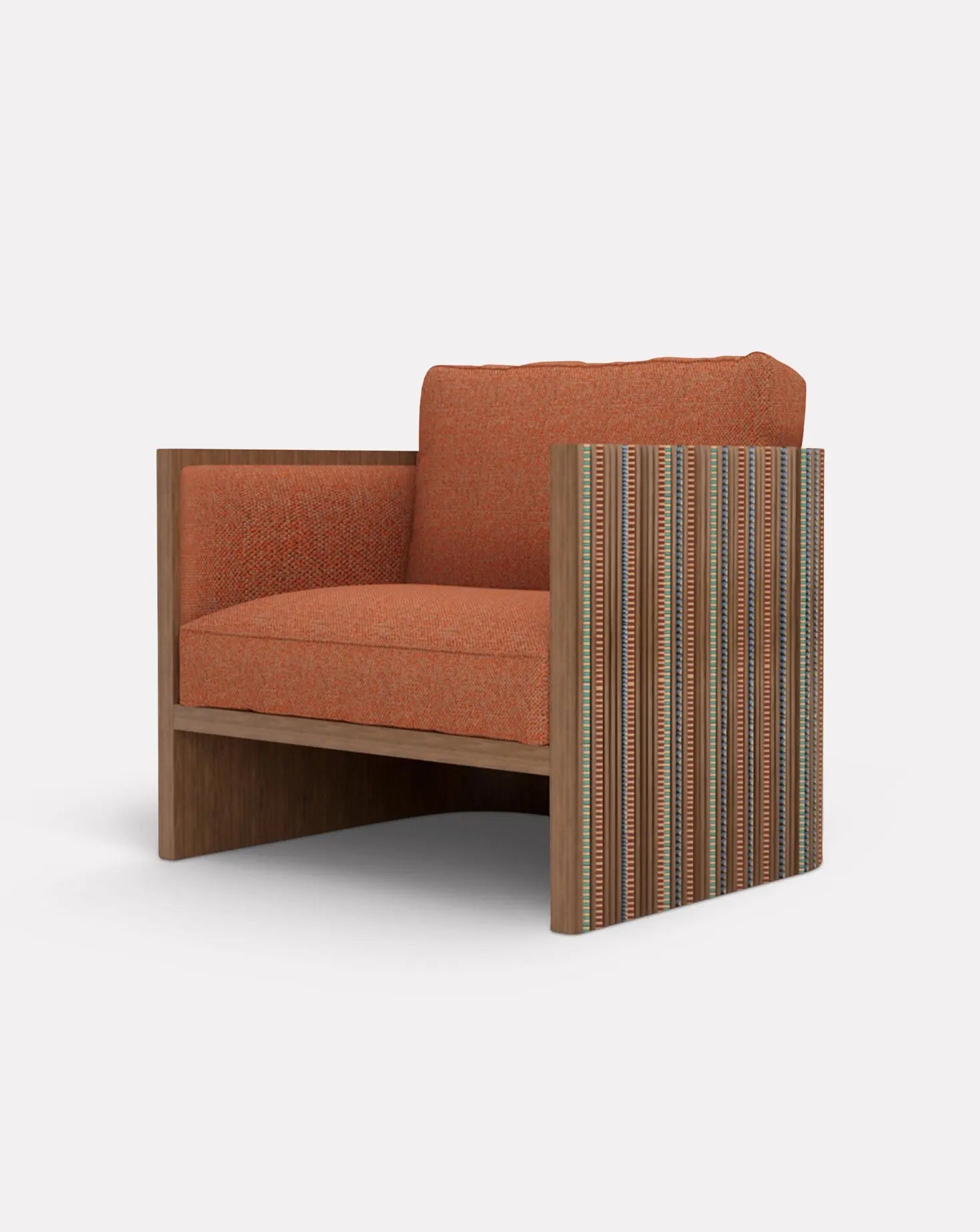 Funquetry Walnut Armchair Nada Debs