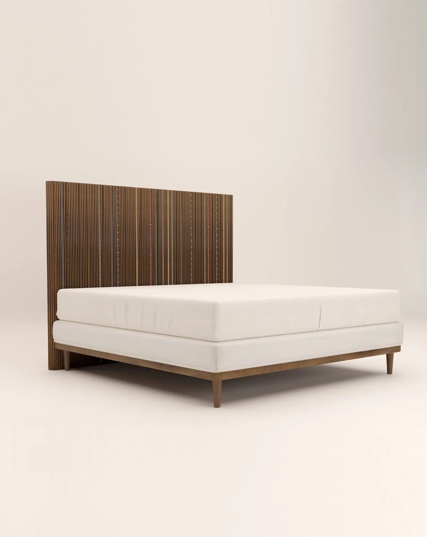 Funquetry Walnut Headboard Nada Debs