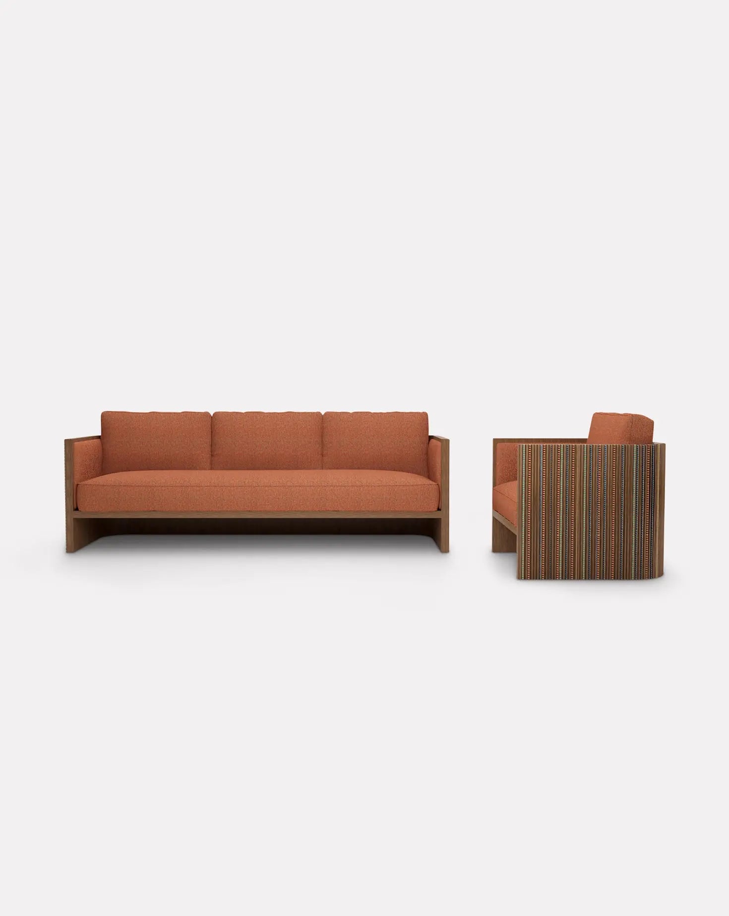 Funquetry Walnut Sofa Nada Debs