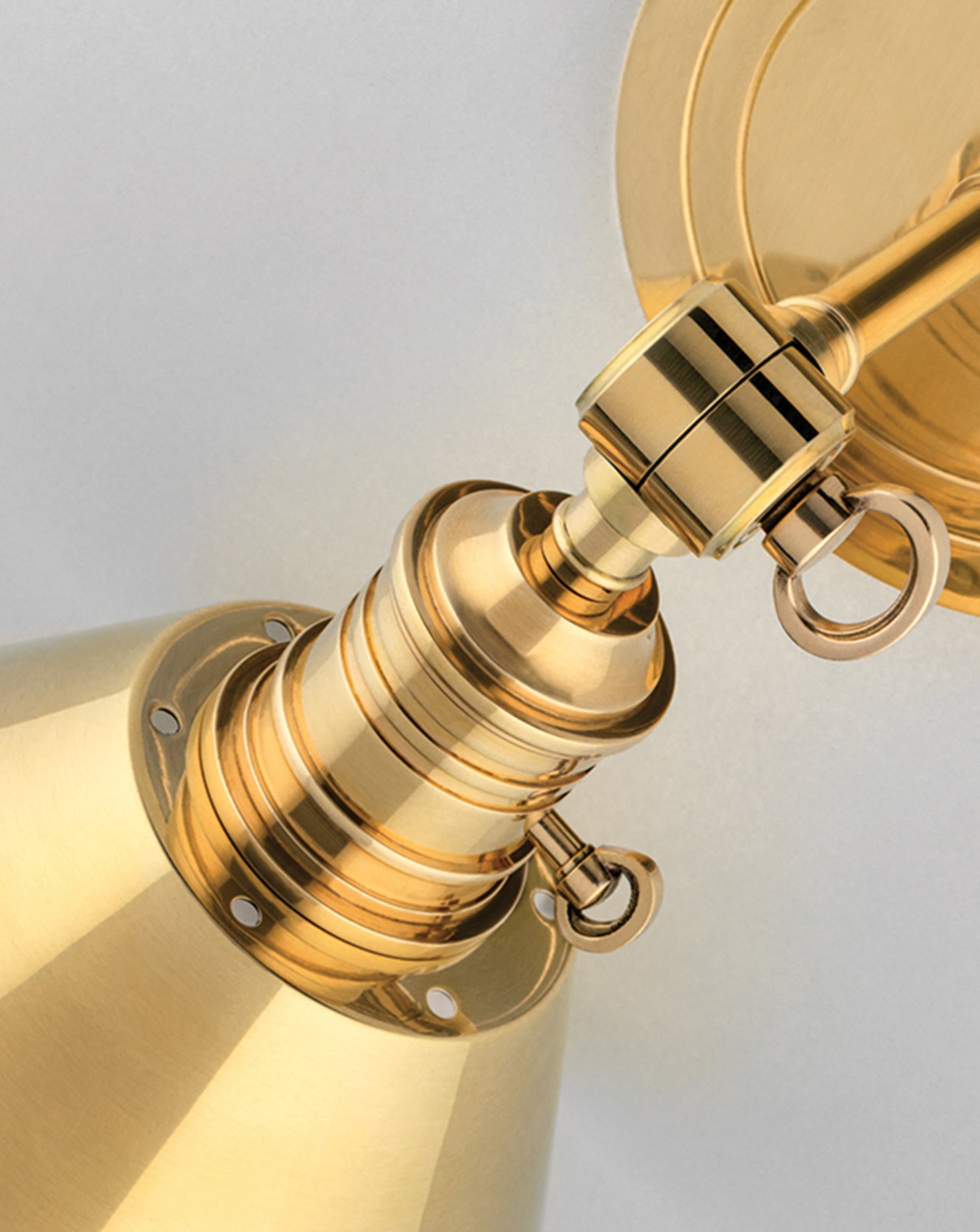 Garden Brass Wall Sconce