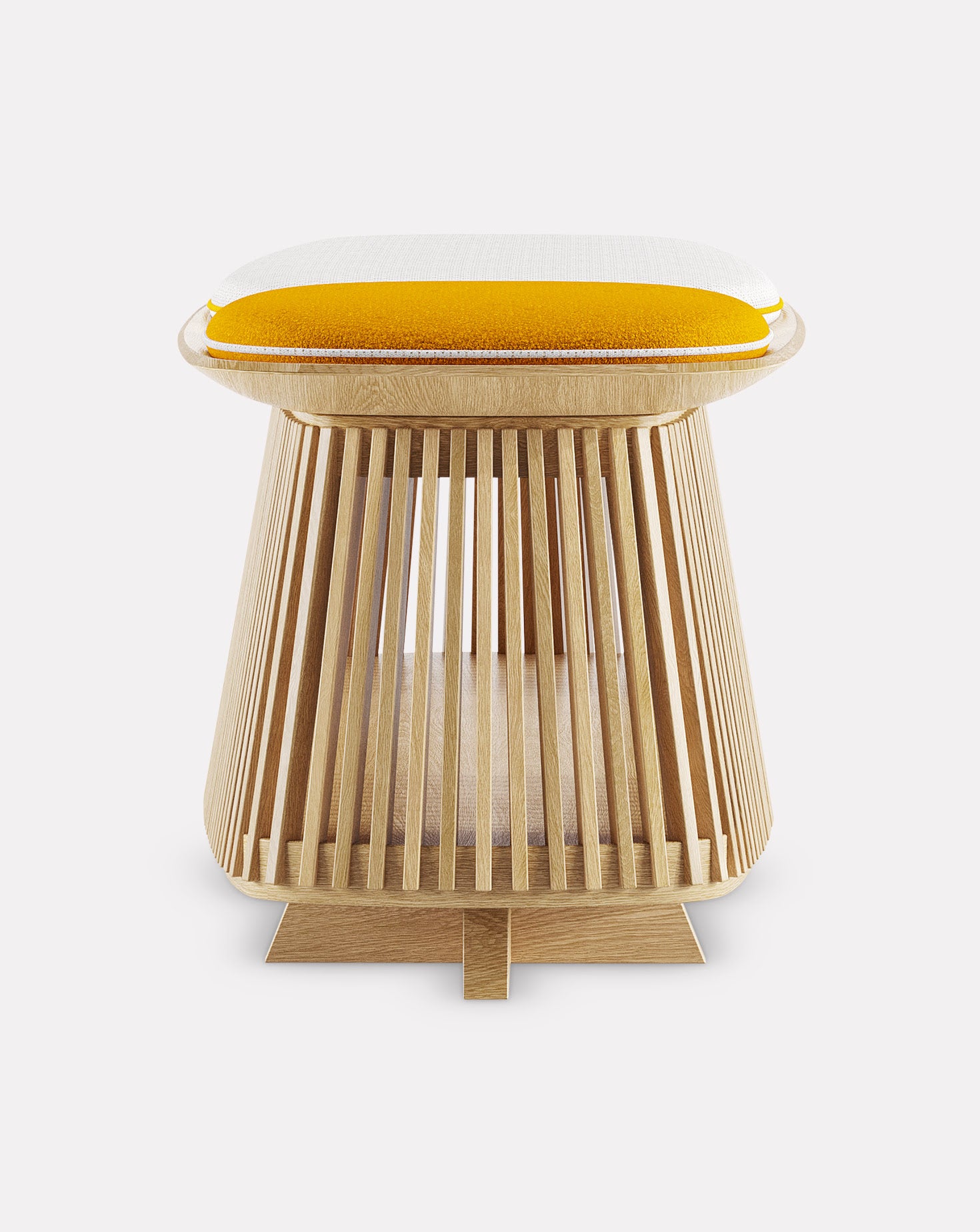 Gharonda Solid Oak Wood Bench
