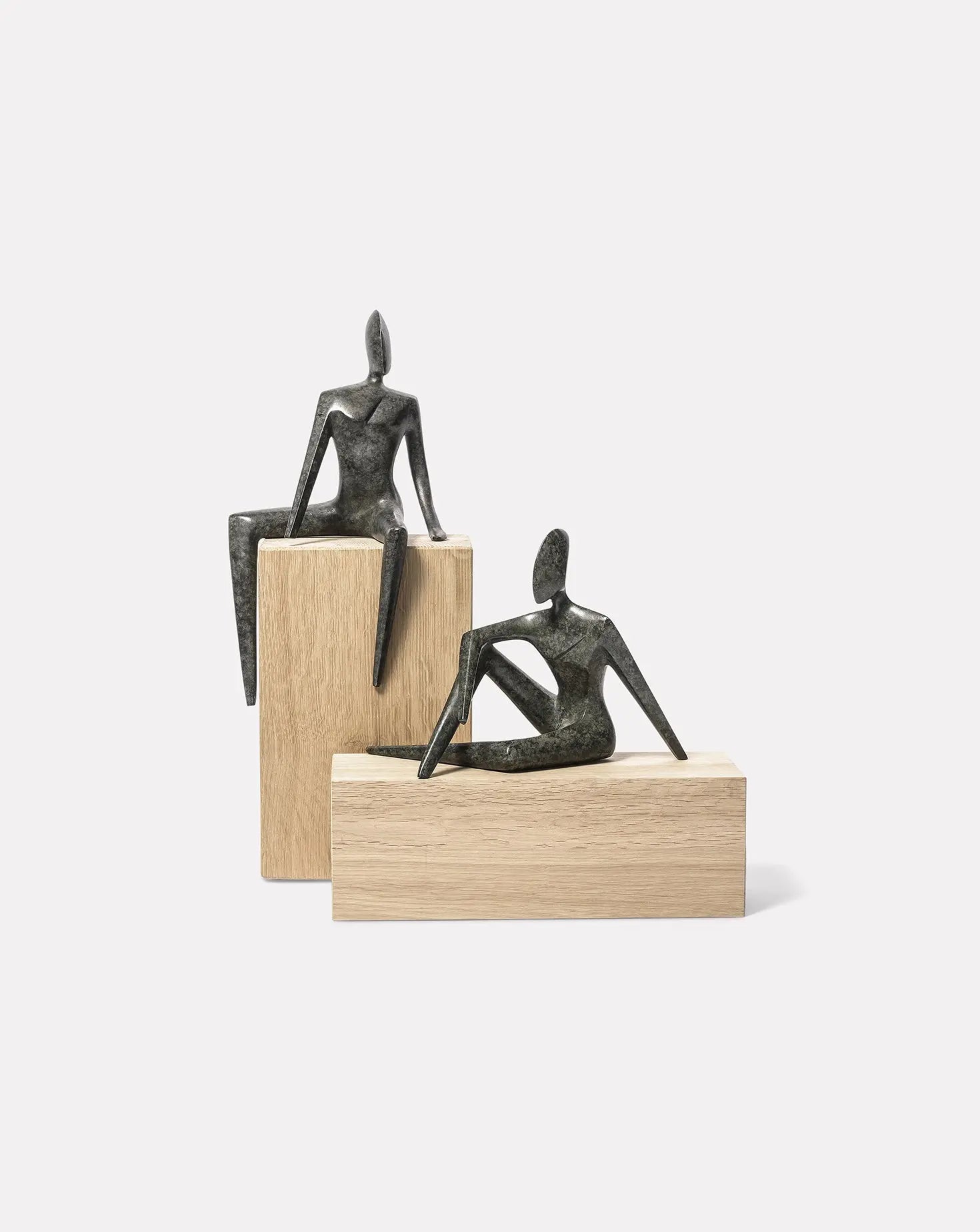 Guy Buseyne Elle & Lui Bronze Sculpture Gardeco