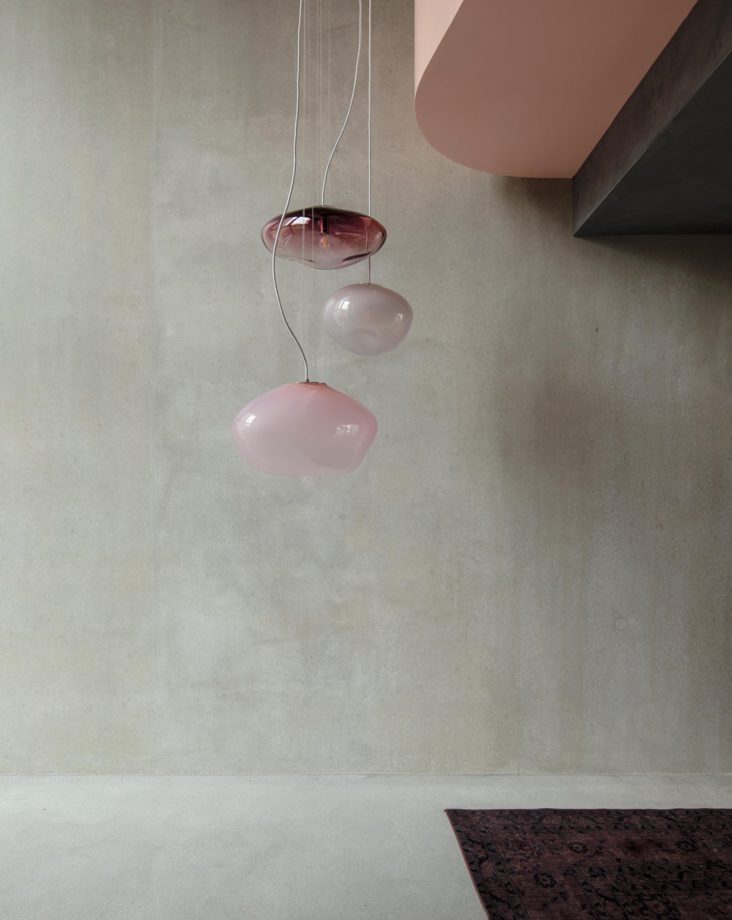 Haumea Convex Taupe Opaque Pendant