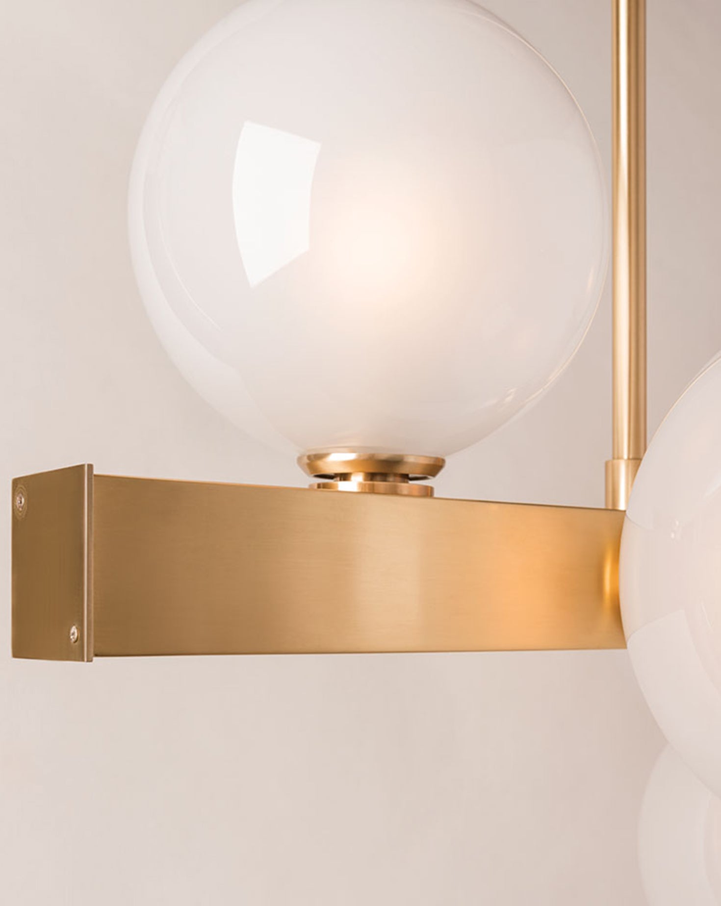 Hinsdale Linear Brass Chandelier