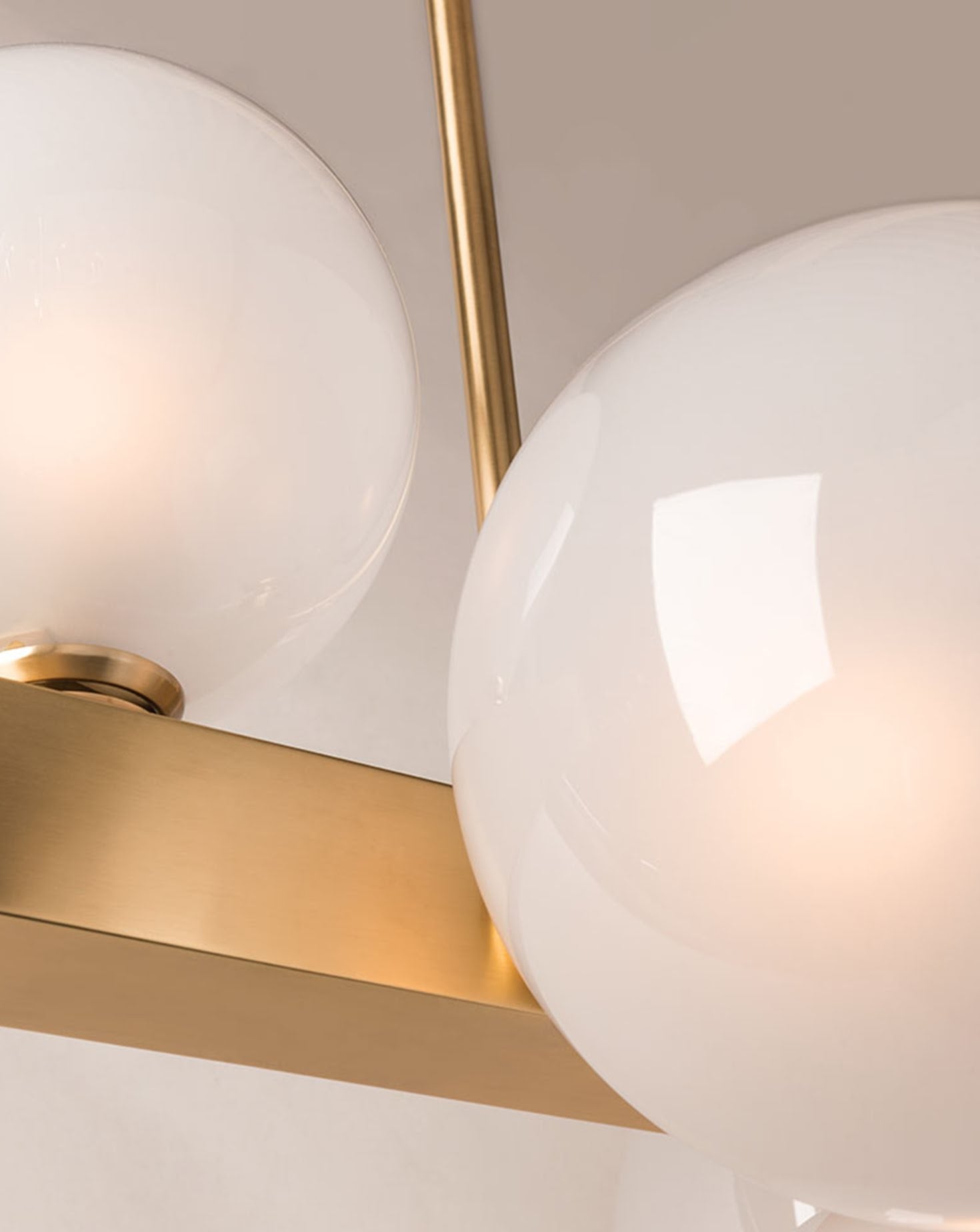 Hinsdale Linear Brass Chandelier