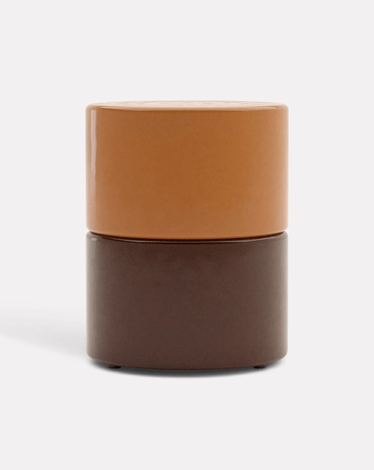 Sebastian Herkner Imi Two Brown Side Table Pulpo