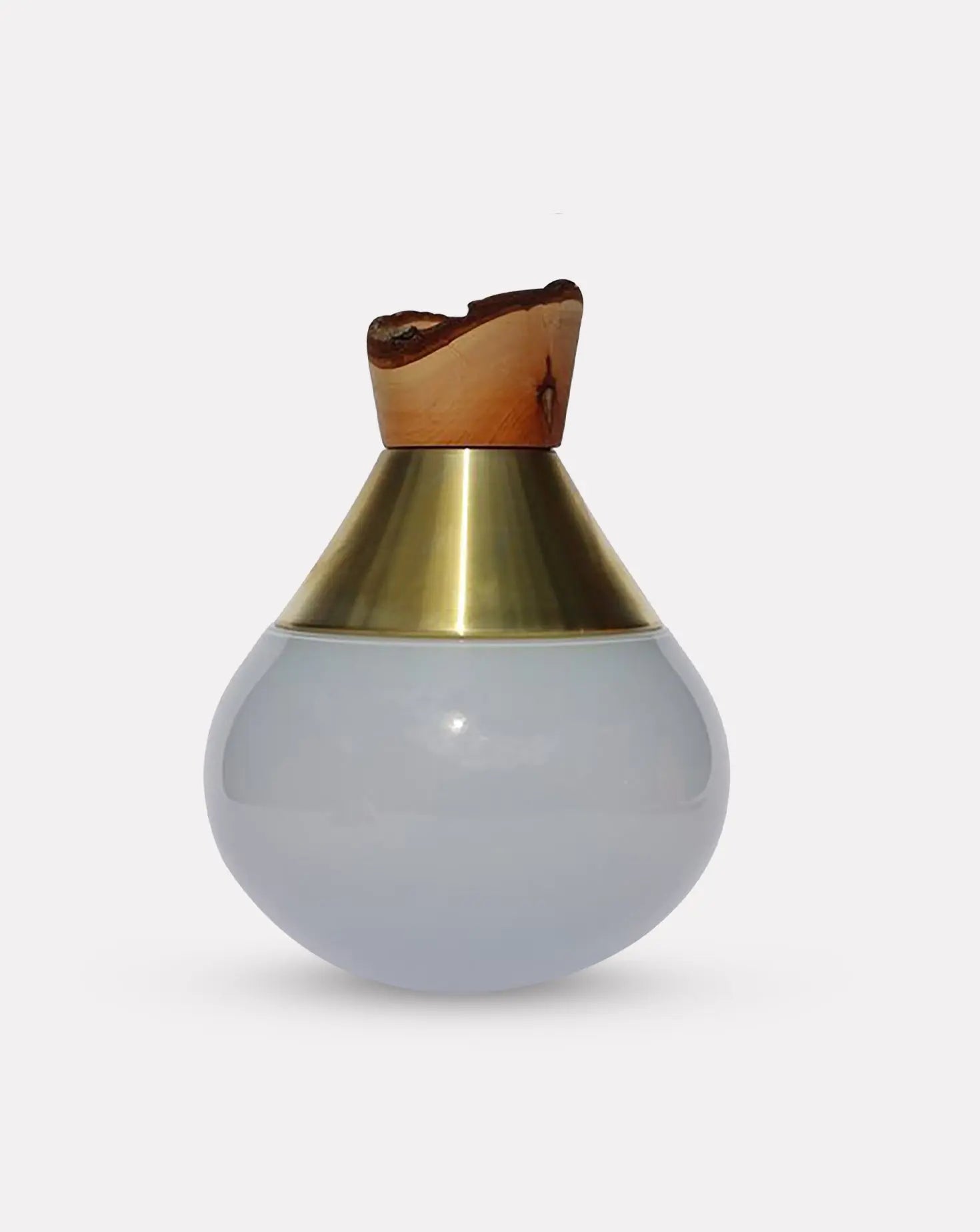 India 2 Misty Brass Vase Small Utopia & Utility