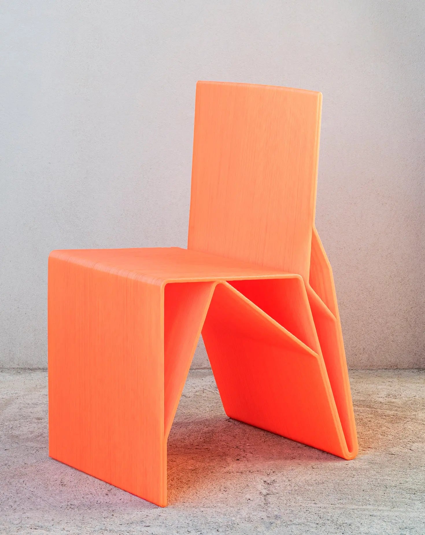 Ischia Orange Dining Chair Mediterranea Design