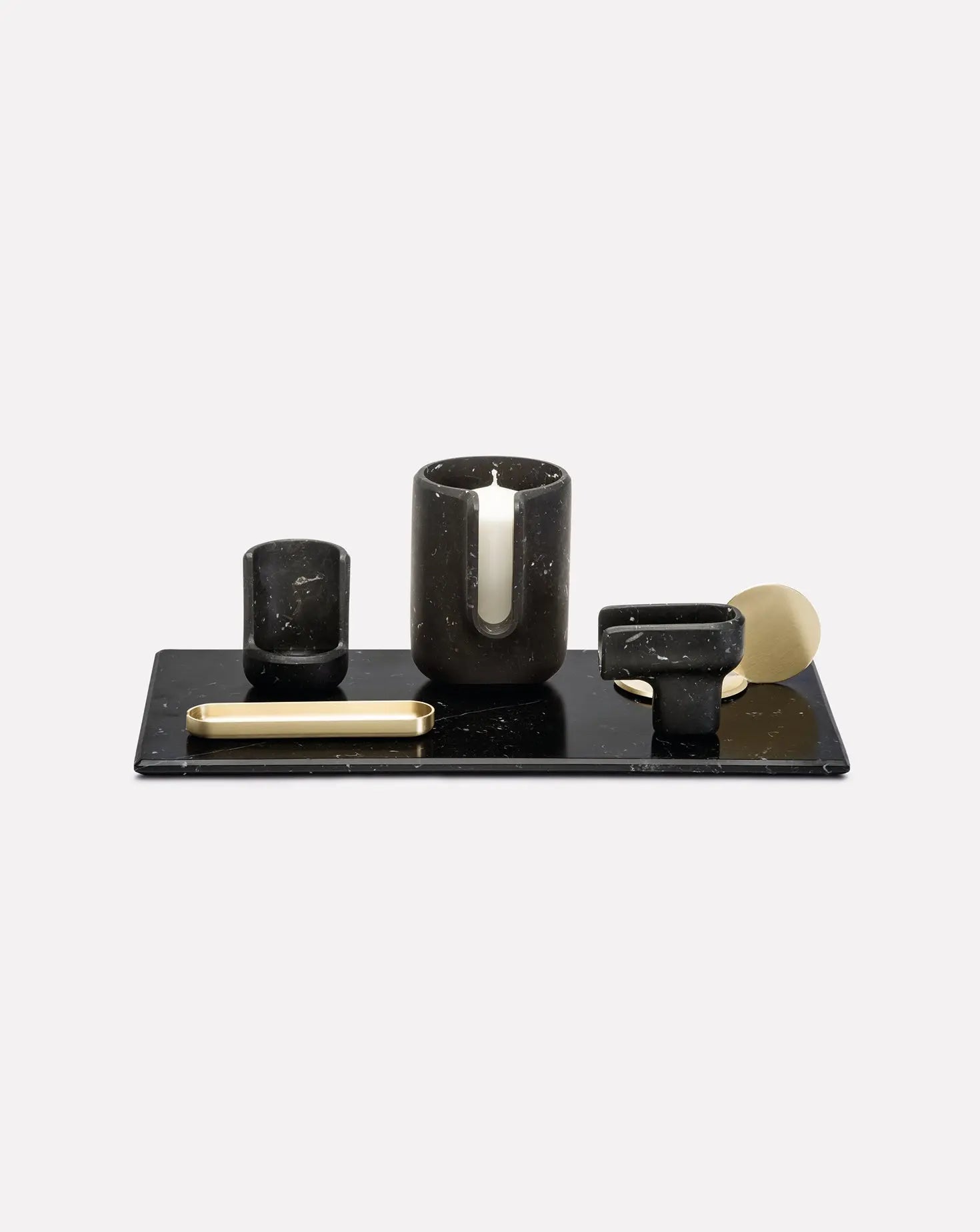 Nendo Kouki Black Candle Holder Editions Milano