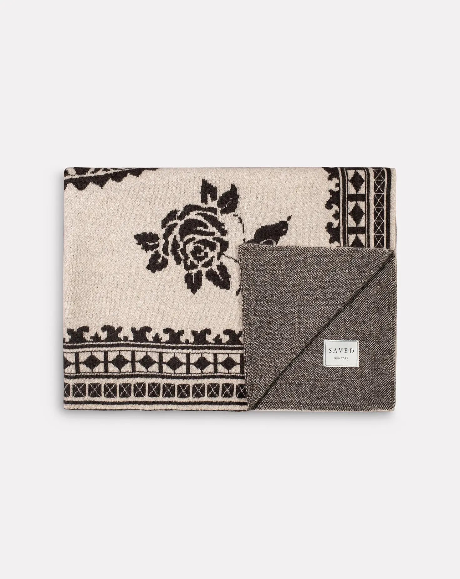 Dance of the Deer Natural Throw Saved NY