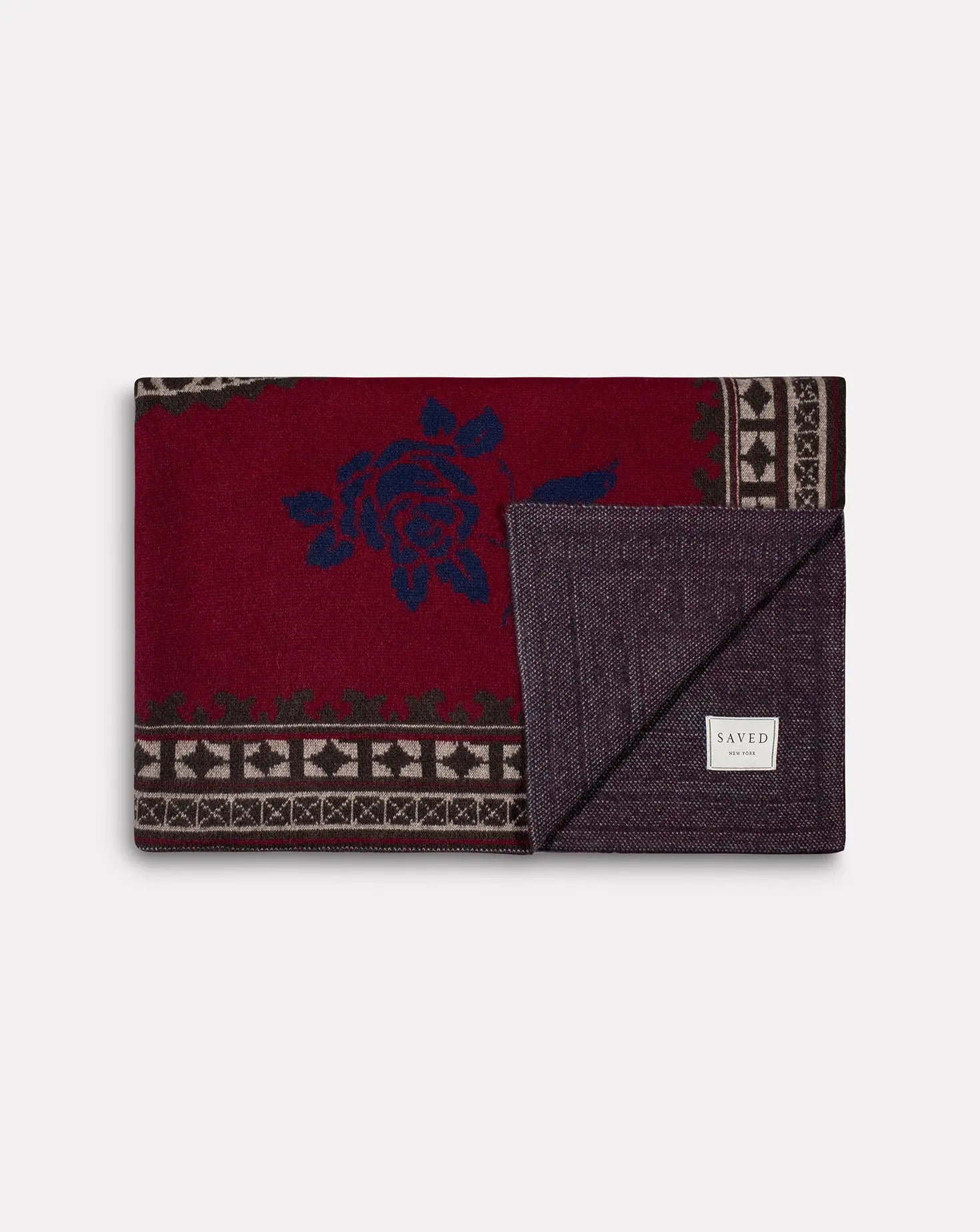 Dance of the Deer Crimson Throw Saved NY