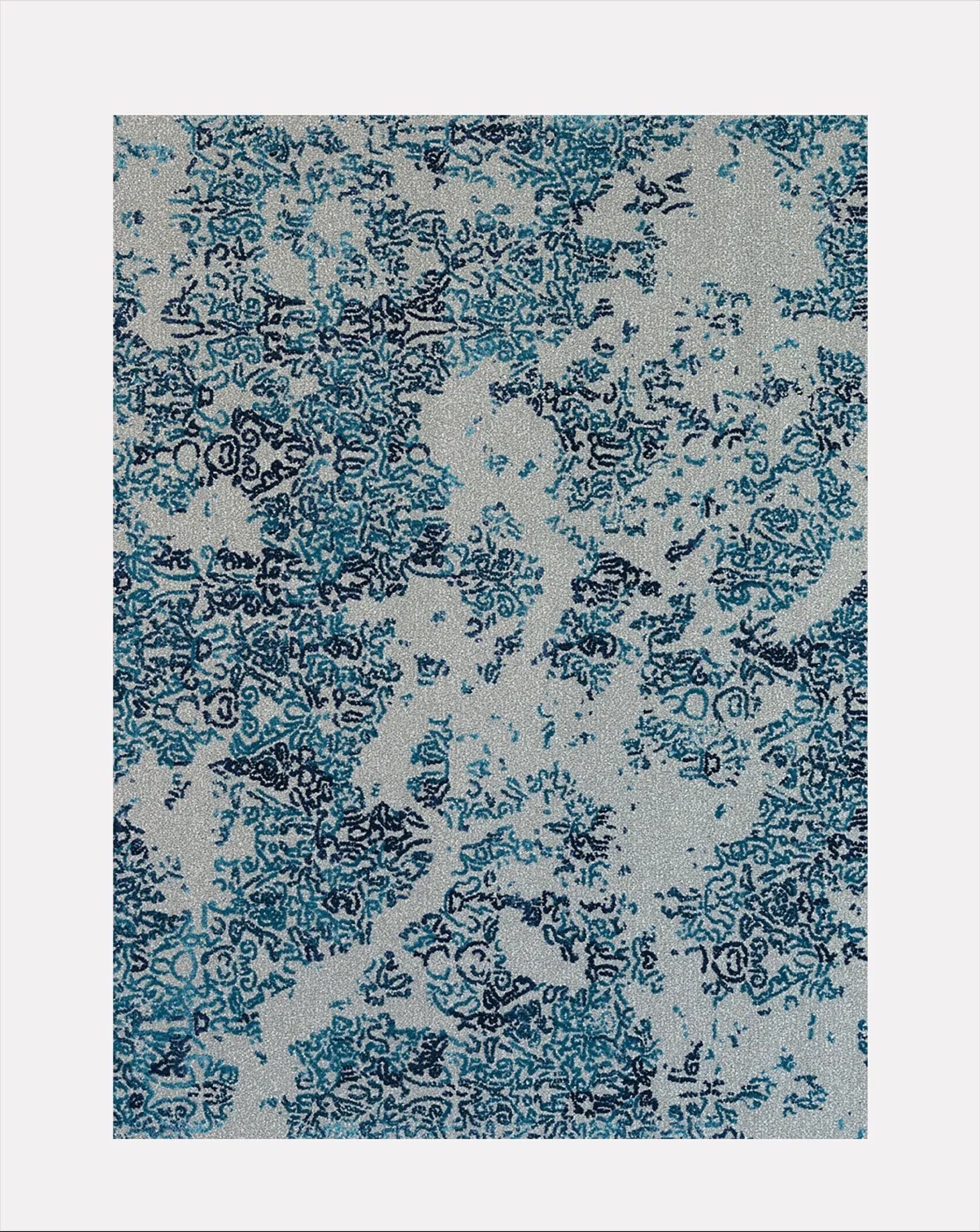 Lace Blue Rug