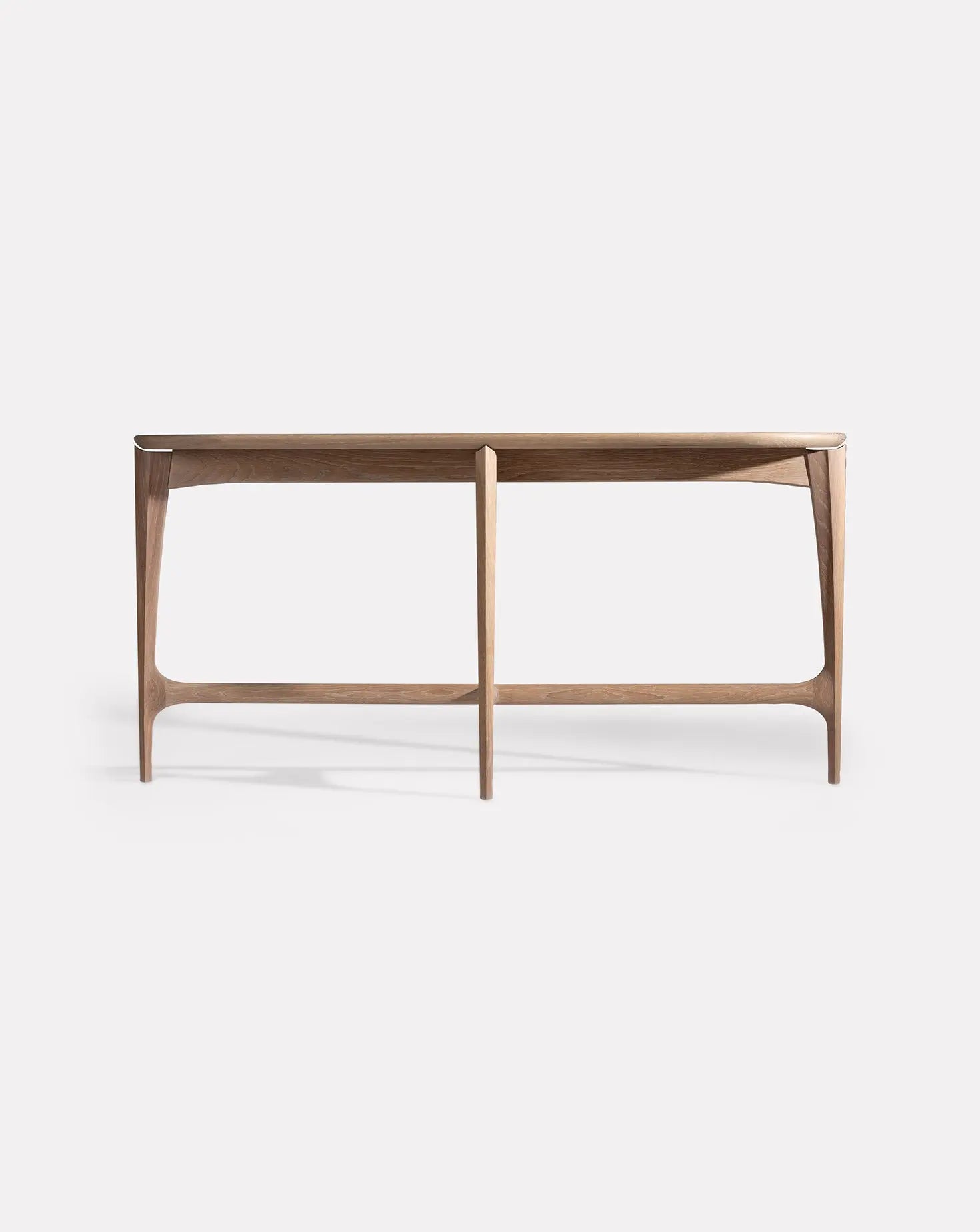 Langford White Oak Console Table Modet