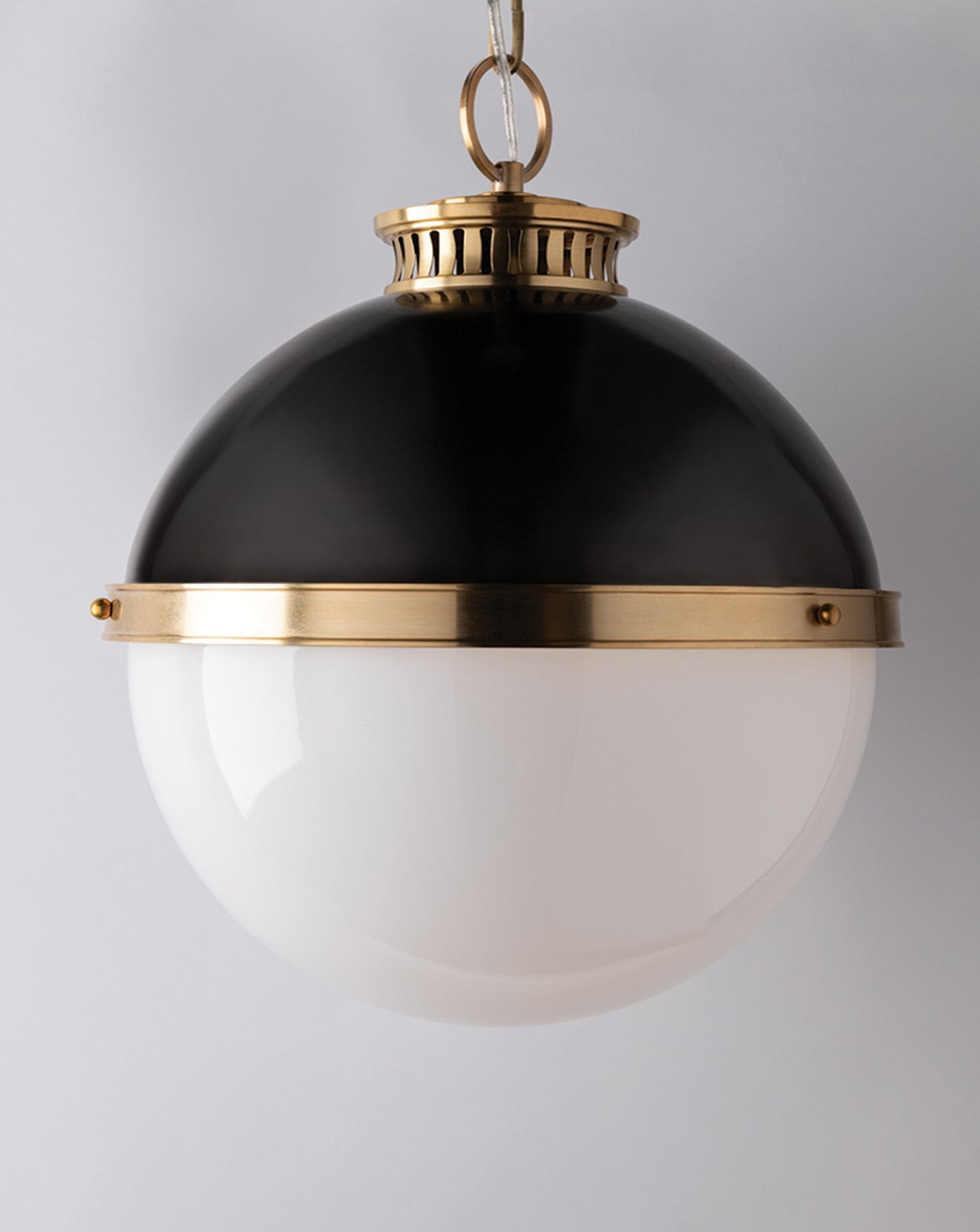 Latham Black and White Pendant