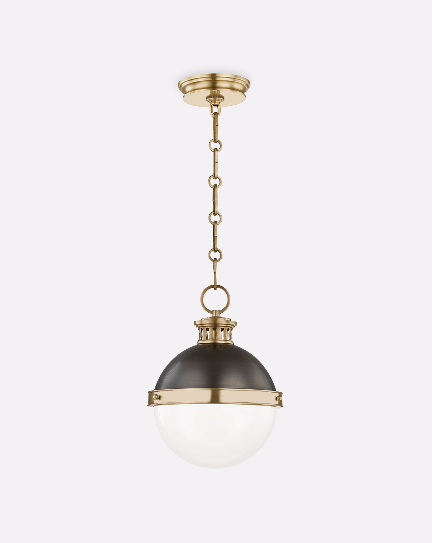 Latham Black and White Pendant
