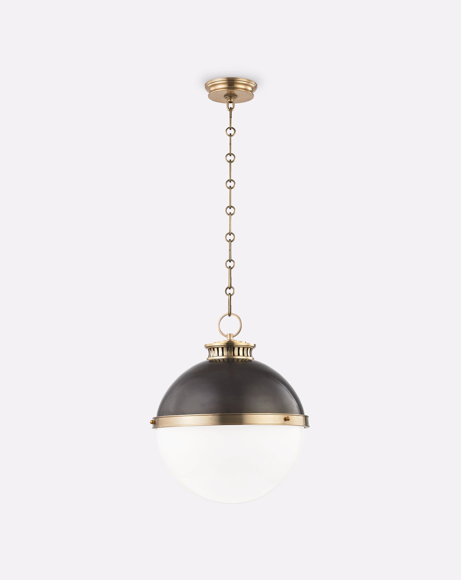 Latham Black and White Pendant