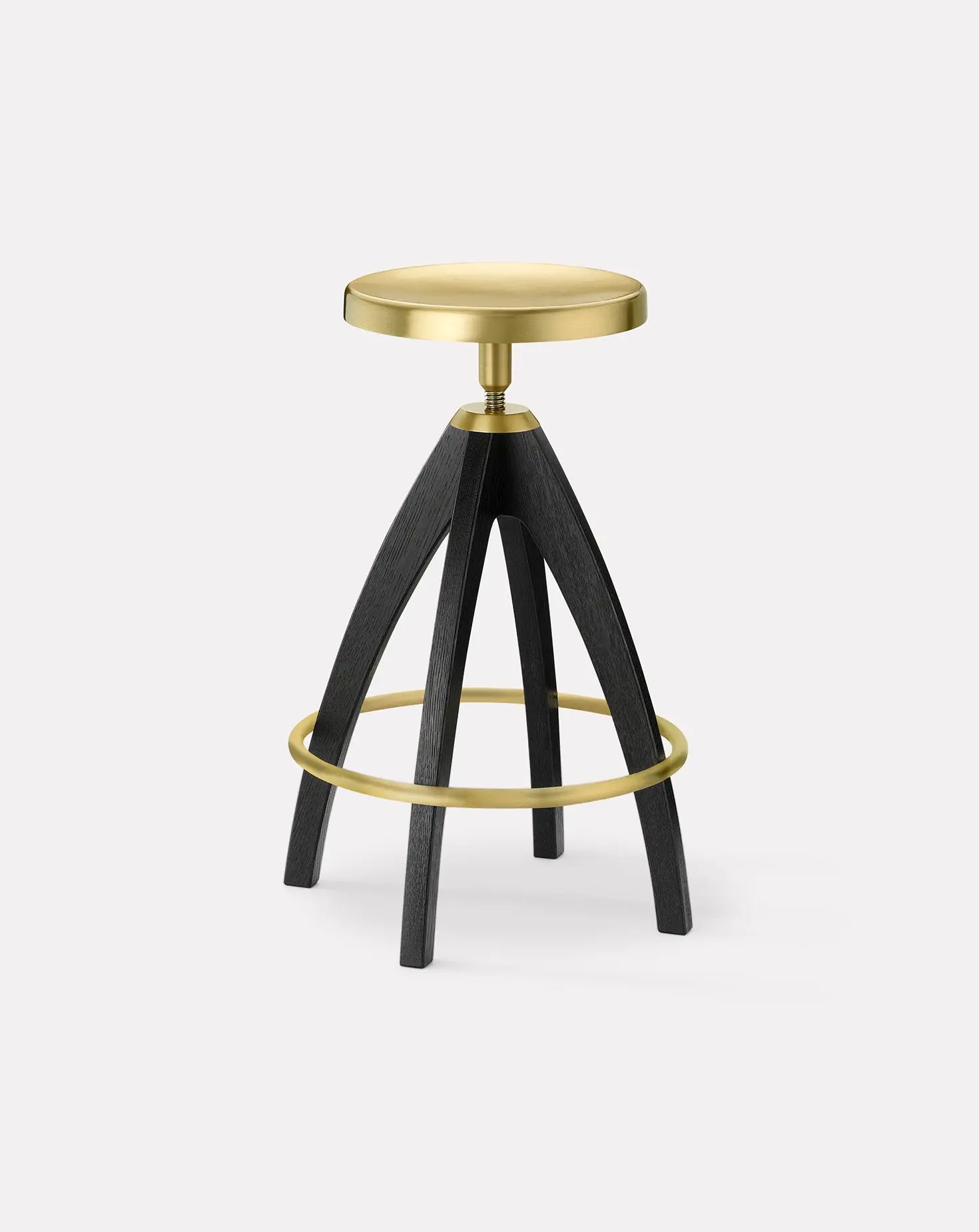 Leporello Senior Dark Durmast Stool Ghidini 1961