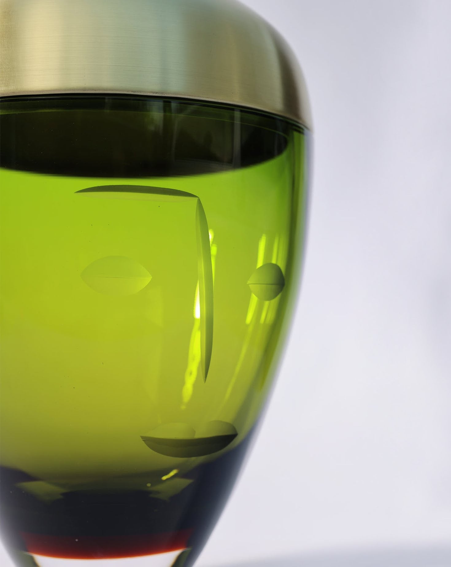 Muse Classic figurative Glass Vessel