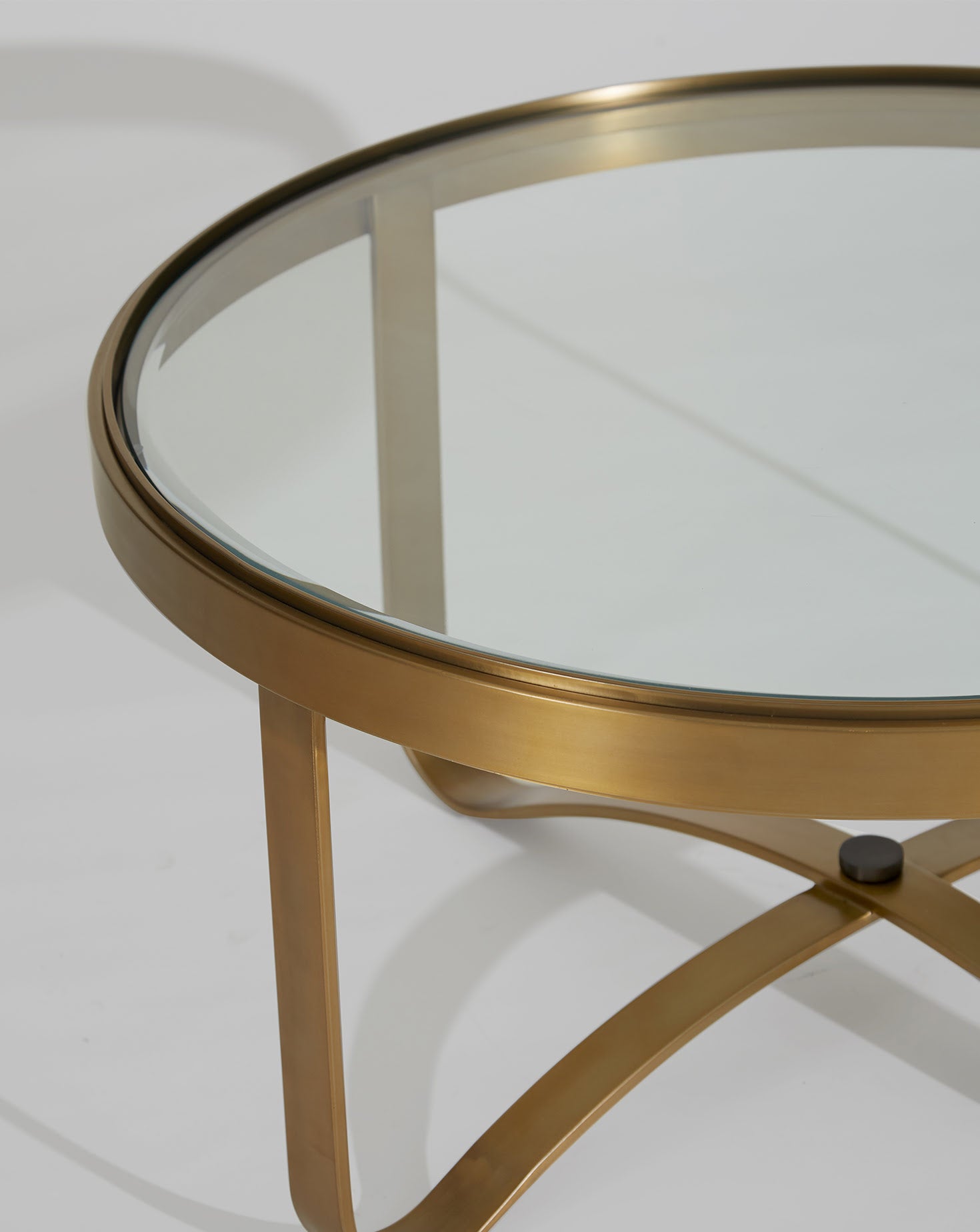 Arc Brass Coffee Table Sage Living