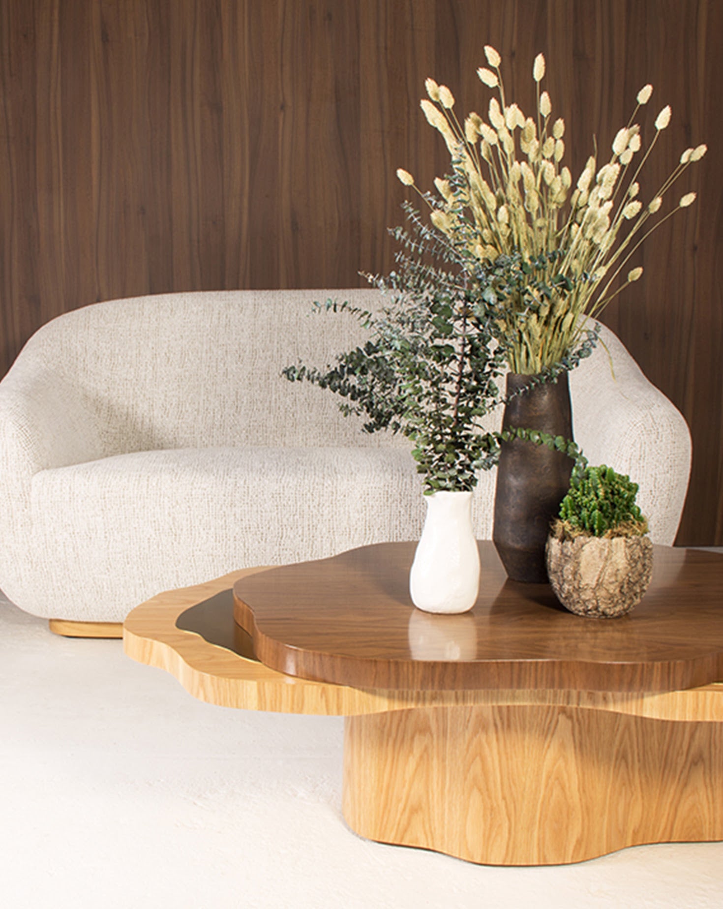 Arizona Walnut and Oak Coffee Table