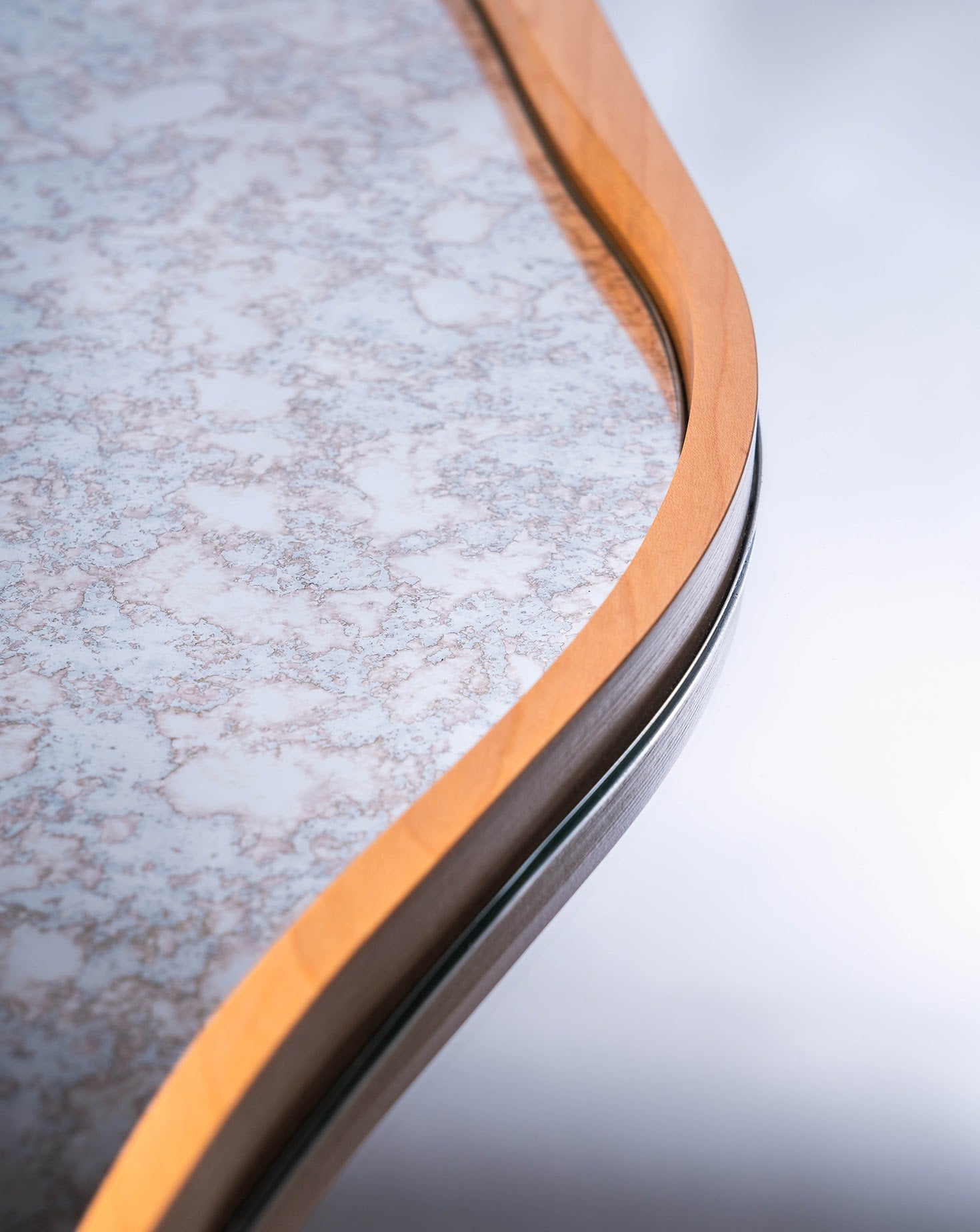 Balur Wooden Mirror