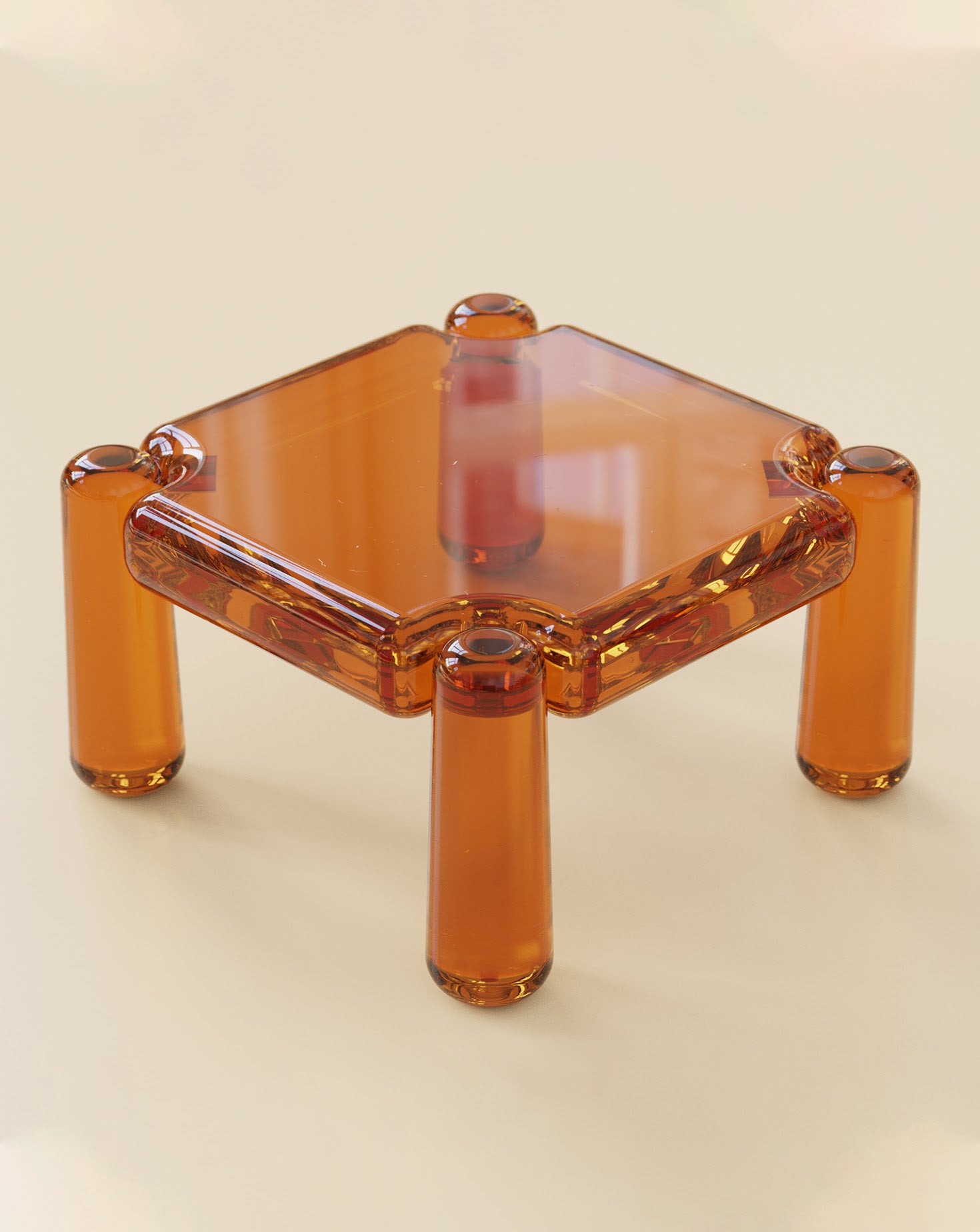 Candy Acrylic Resin Squared Table