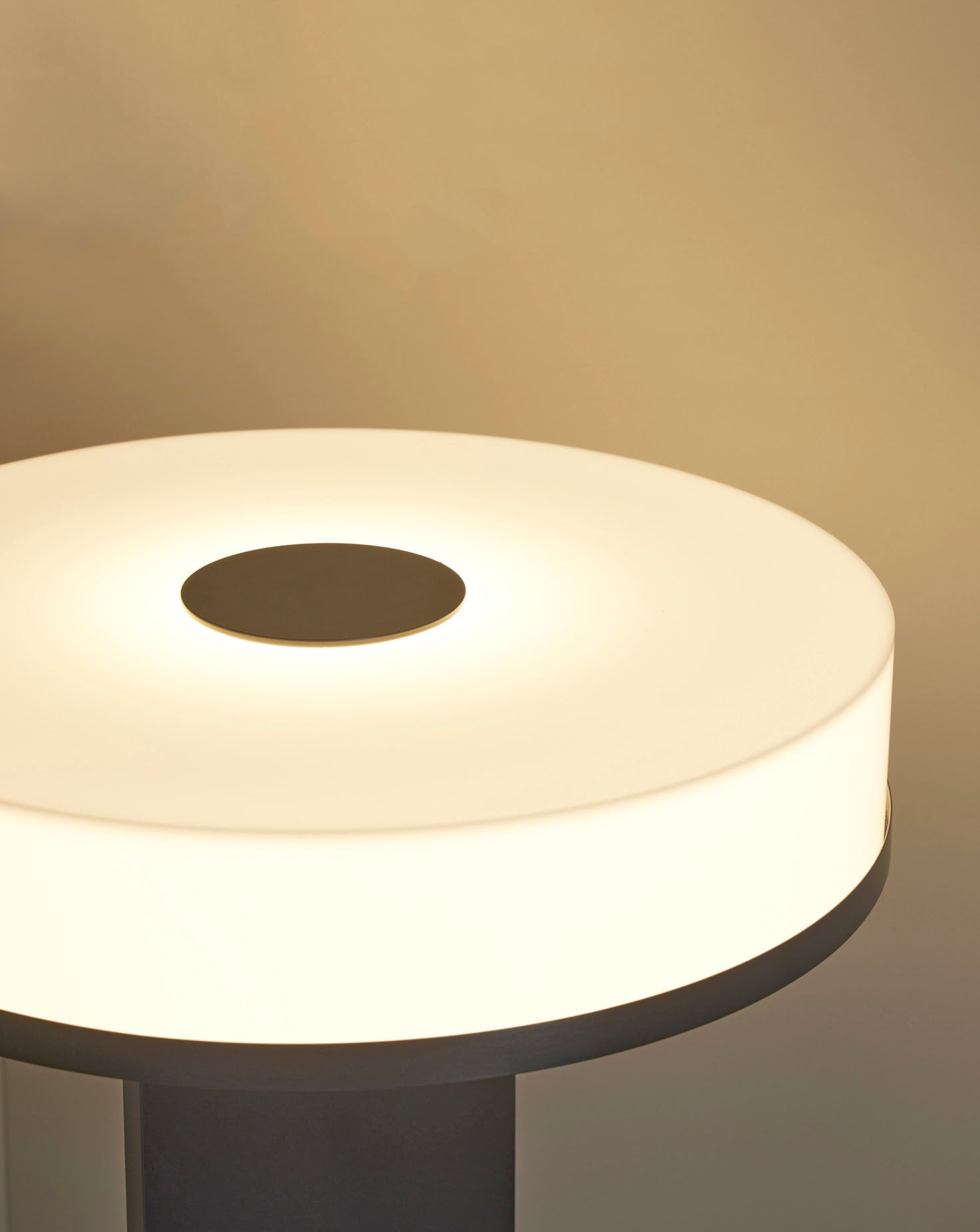 Capri Brass and Acrylic Table Lamp